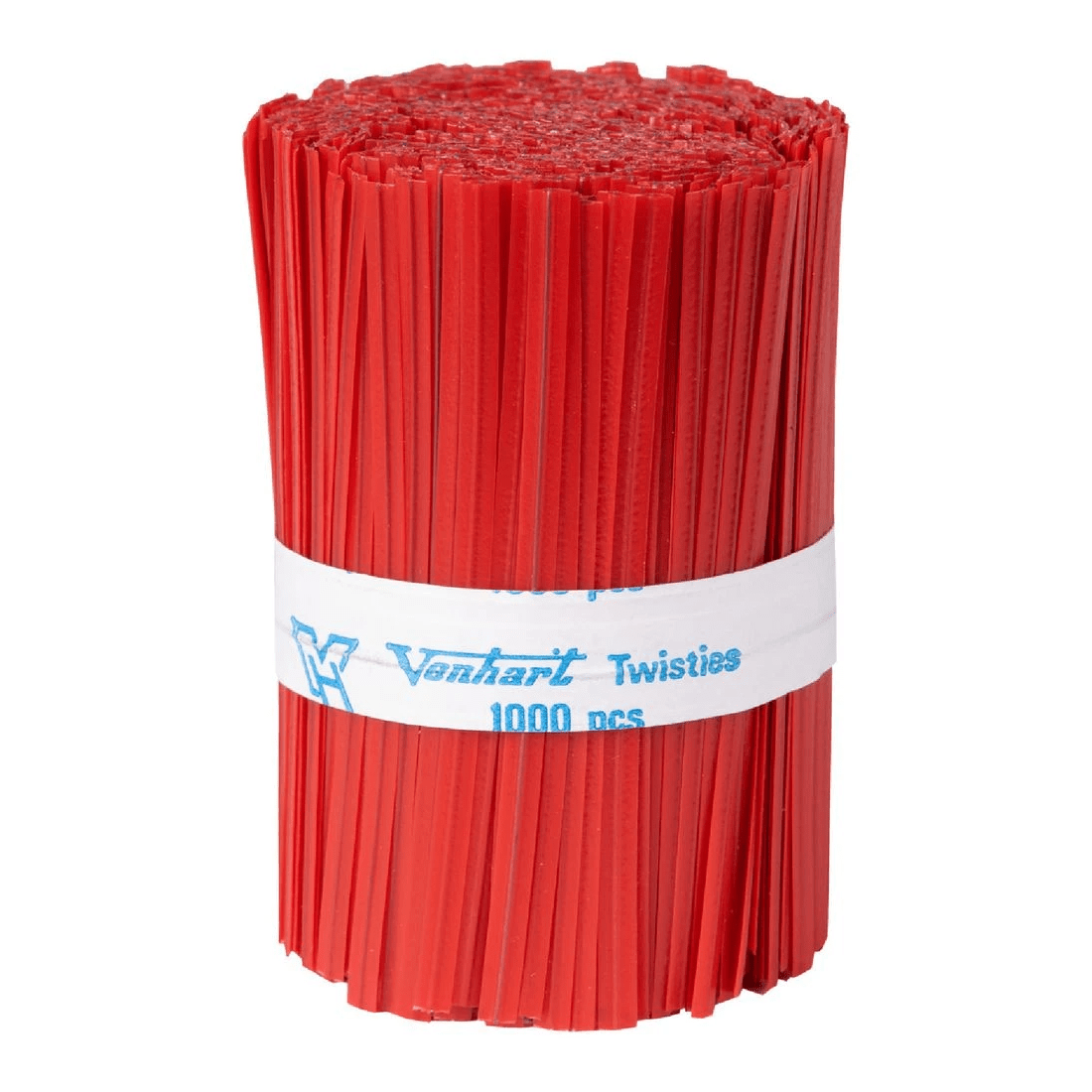 1 Venus Venhart Twist Ties 70mm Red 1000 Pack, 1 of 1