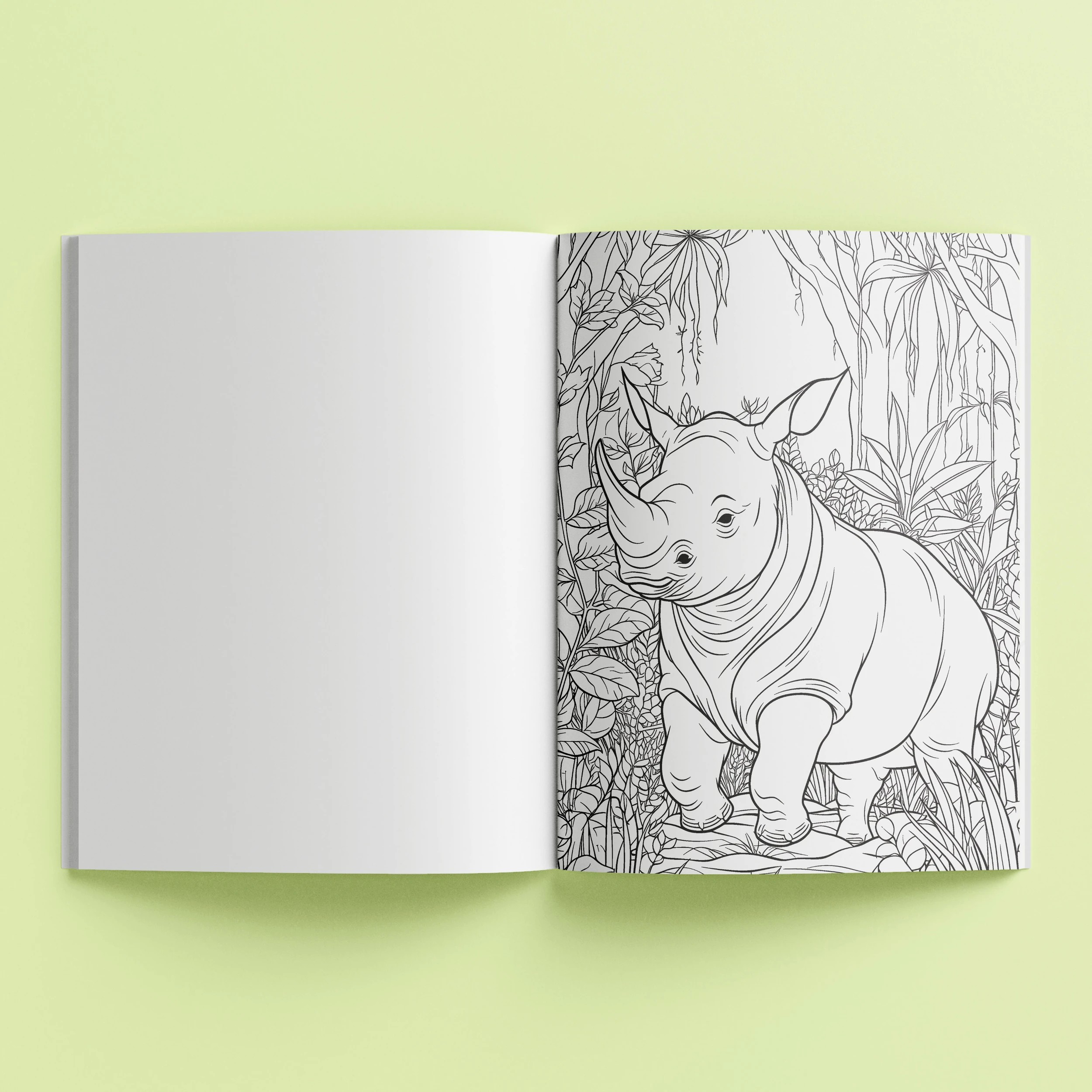 7 Art Maker Neon Jungle Colouring Carry Case, 7 of 9