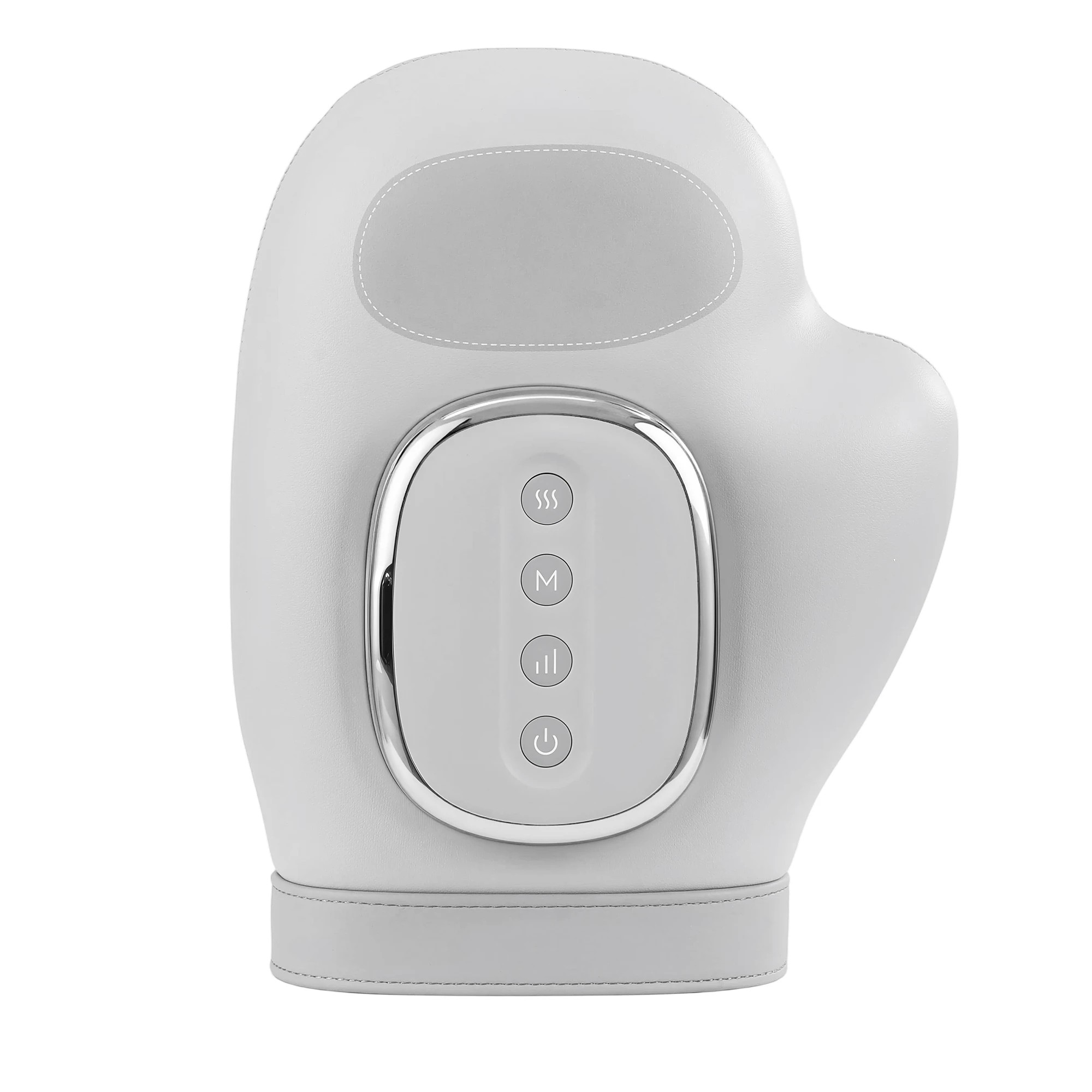 3 Livemor Hand Massager with Heat & Compression | Cordless Palm Massager, 13 Airbags, 3 Modes - White, 3 of 8