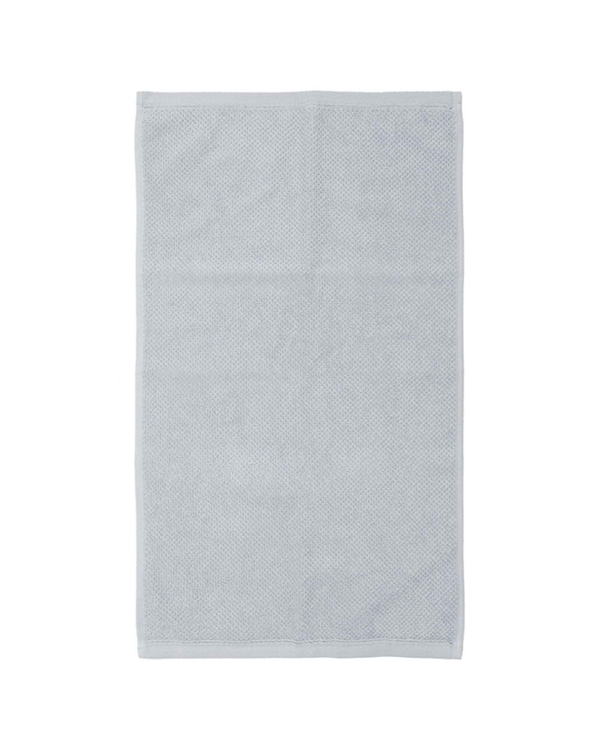4 Bambury Angove 600gsm Soft Absorbent Cotton Hand Towel Textured 40x70cm Dream - Blue, 4 of 4