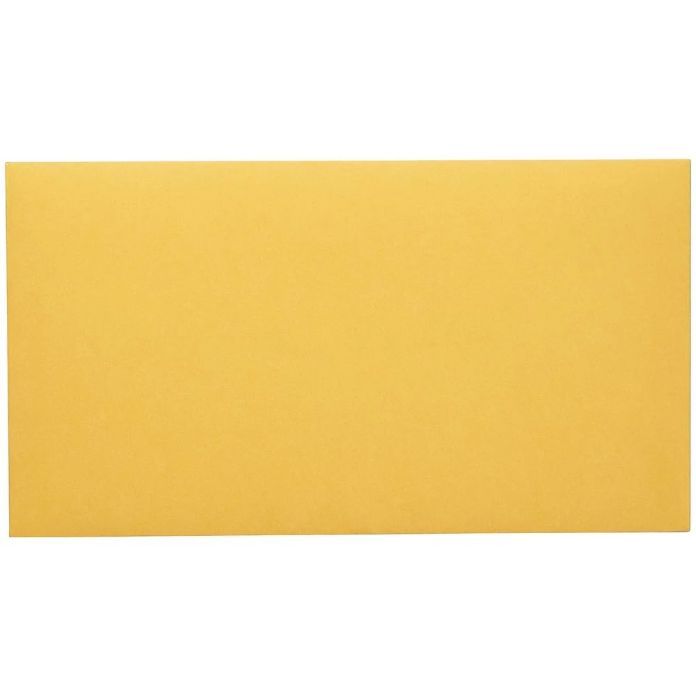 5 PPS Plain Wages Envelopes 90 x 165mm Gold 100 Pack, 5 of 5
