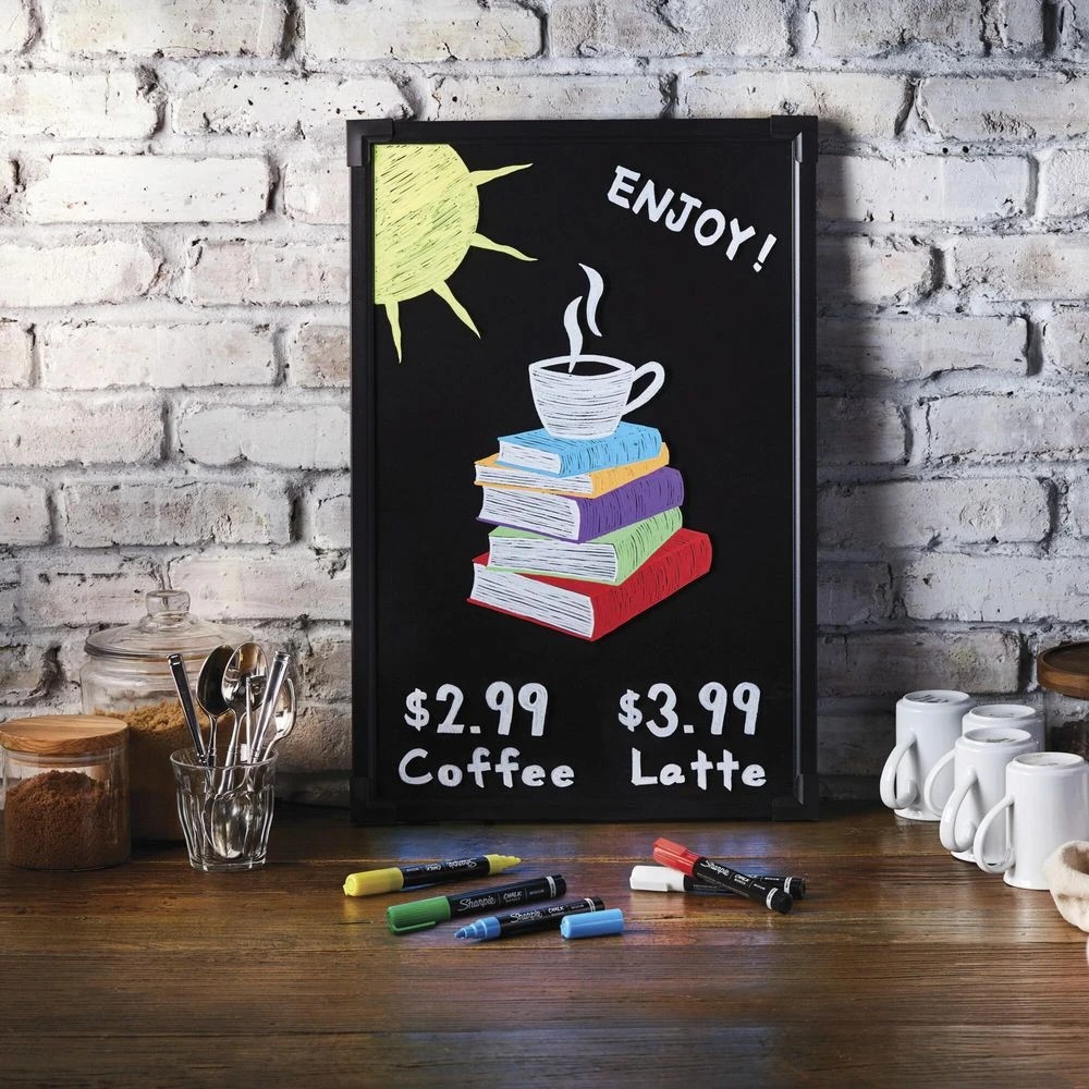 5 Sharpie Wet Erase Chalk Marker Assorted 5 Pack, 5 of 8