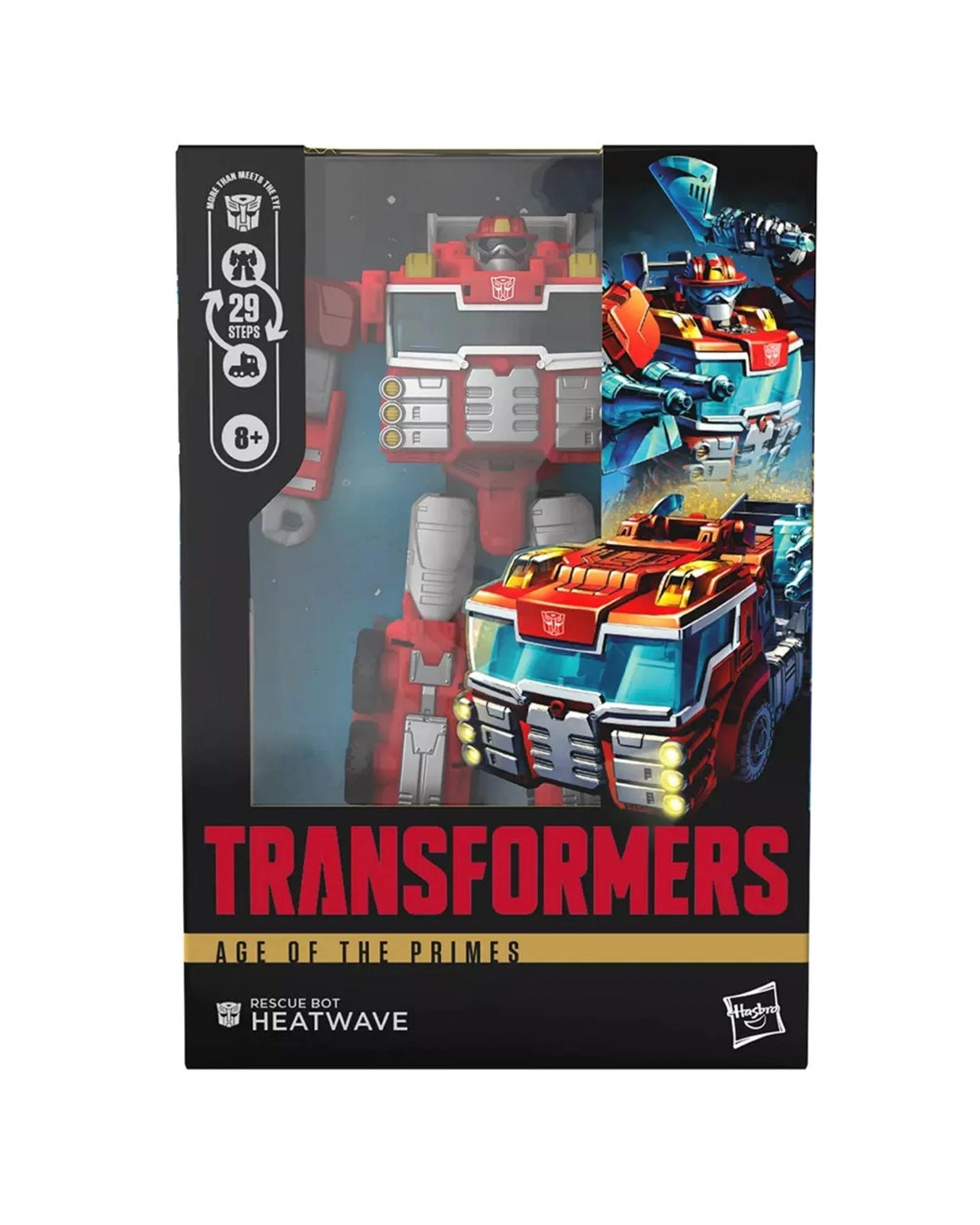 1 Transformers Age of the Primes Voyager Class: Rescue Bot Heatwave Figure, 1 of 4