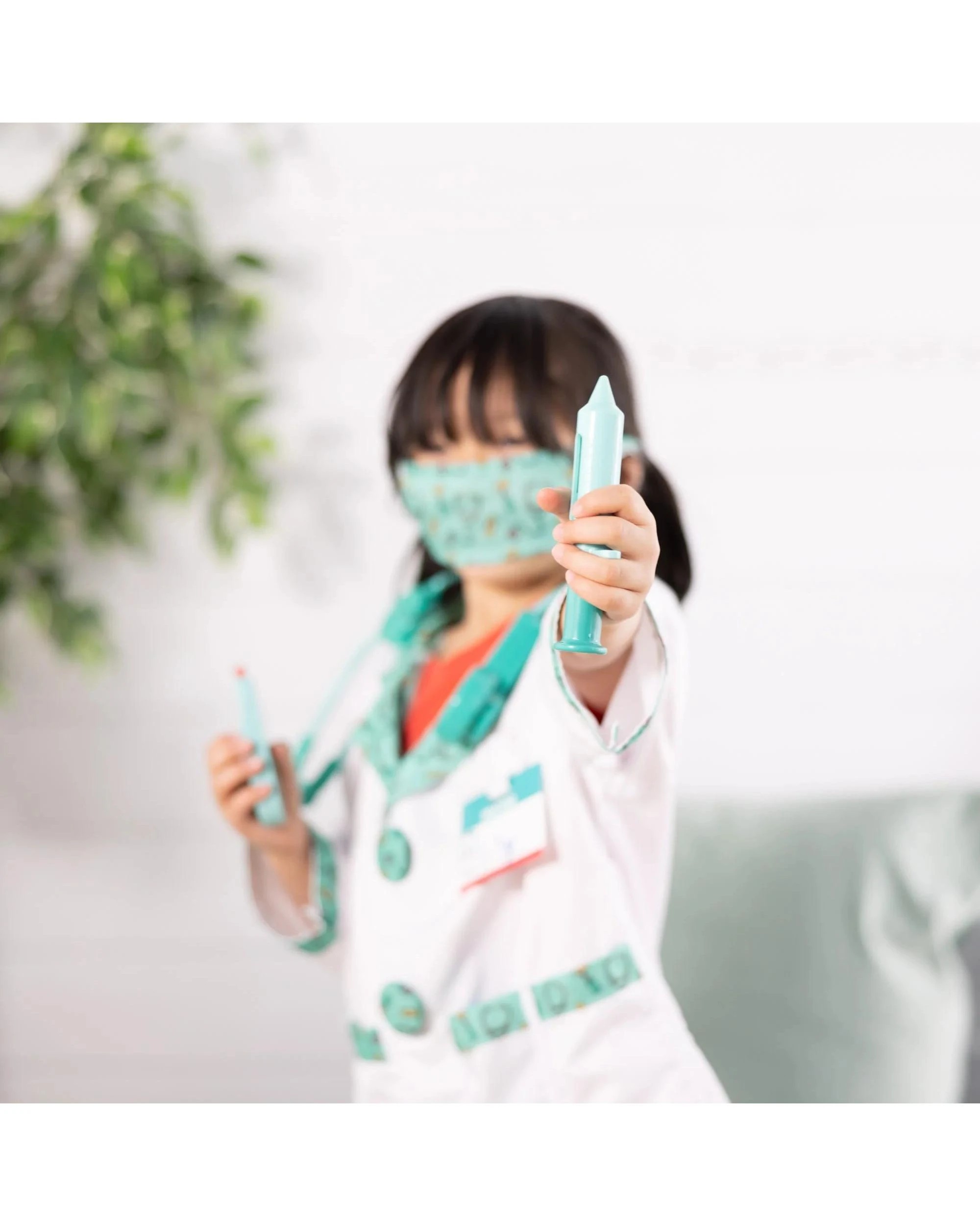 6 Melissa and Doug Doctor Costume Role Play Set, 6 of 7