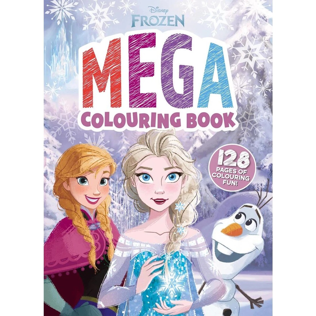 1 Disney Frozen Mega Colouring Book, 1 of 1