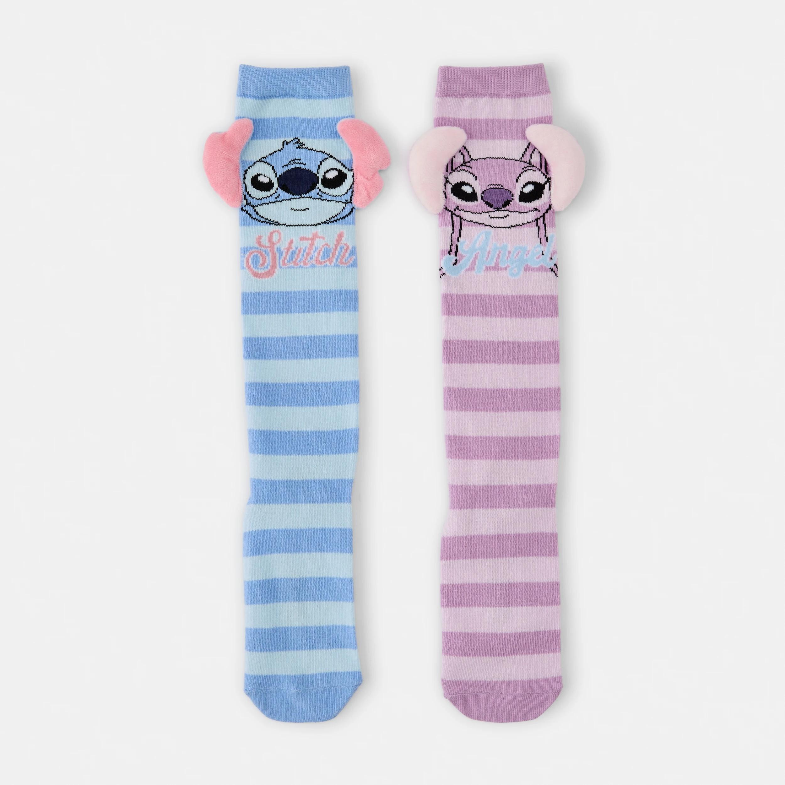 2 Disney Lilo & Stitch License Fun Socks STITCH, 2 of 3