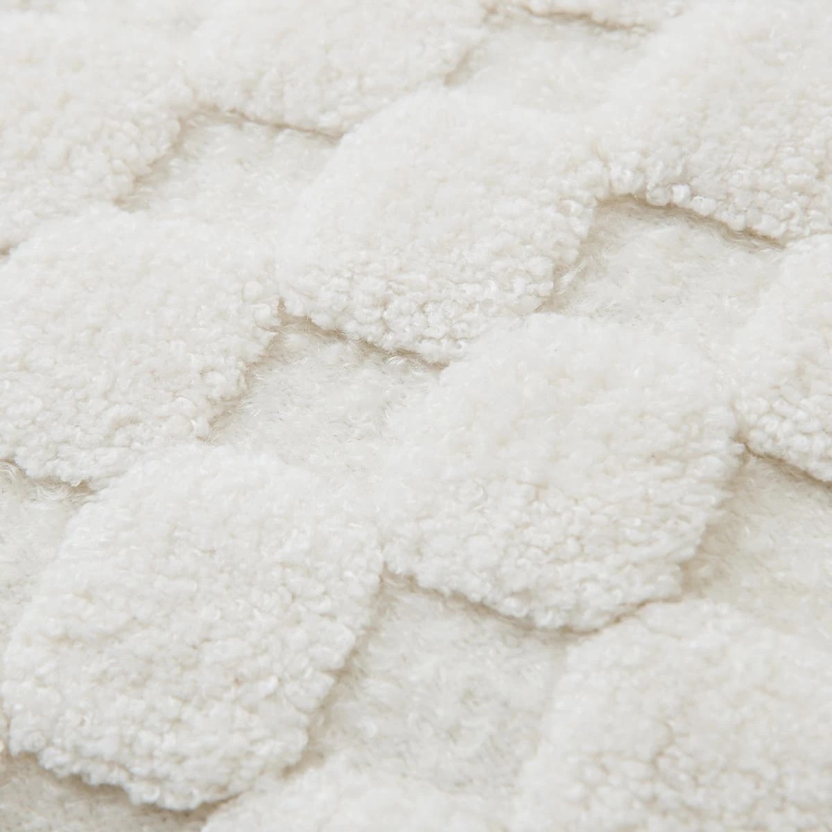 6 50cm Checkerboard Cushion Cover - White, 6 of 9