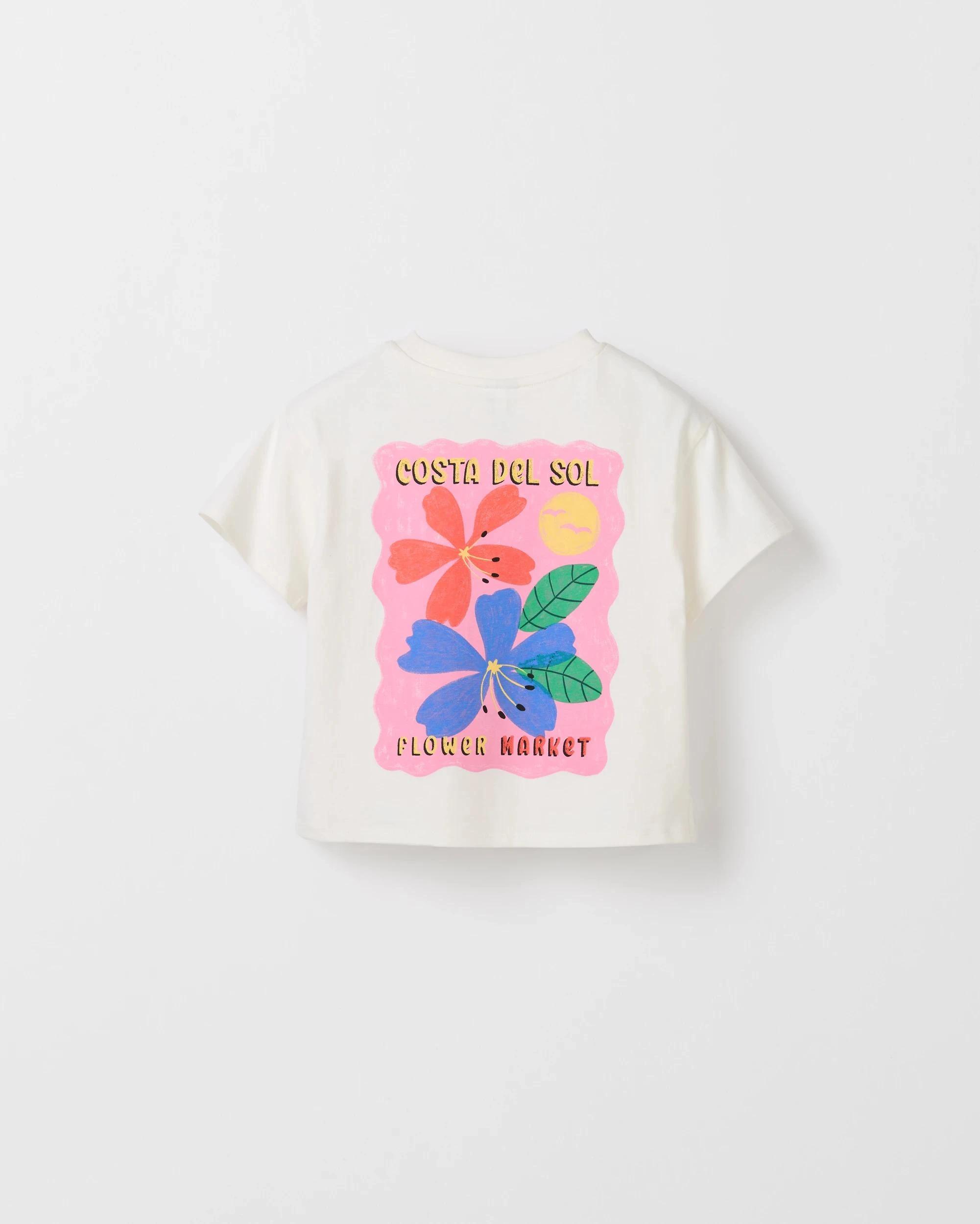 3 Target Australian Cotton Embroidered T-Shirt WHITE, 3 of 3