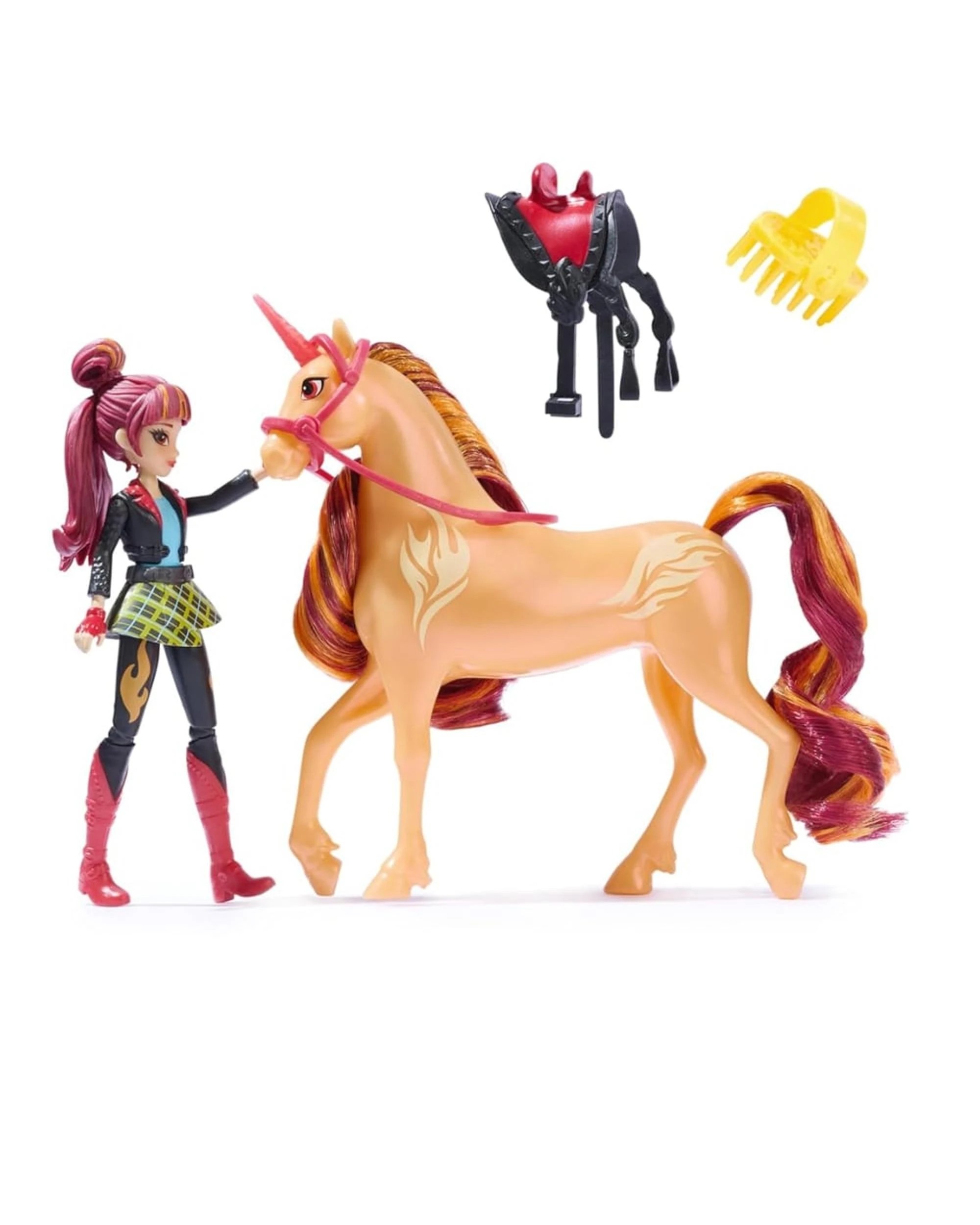 2 Unicorn Academy Valentina and Cinder Small Doll, 2 of 2