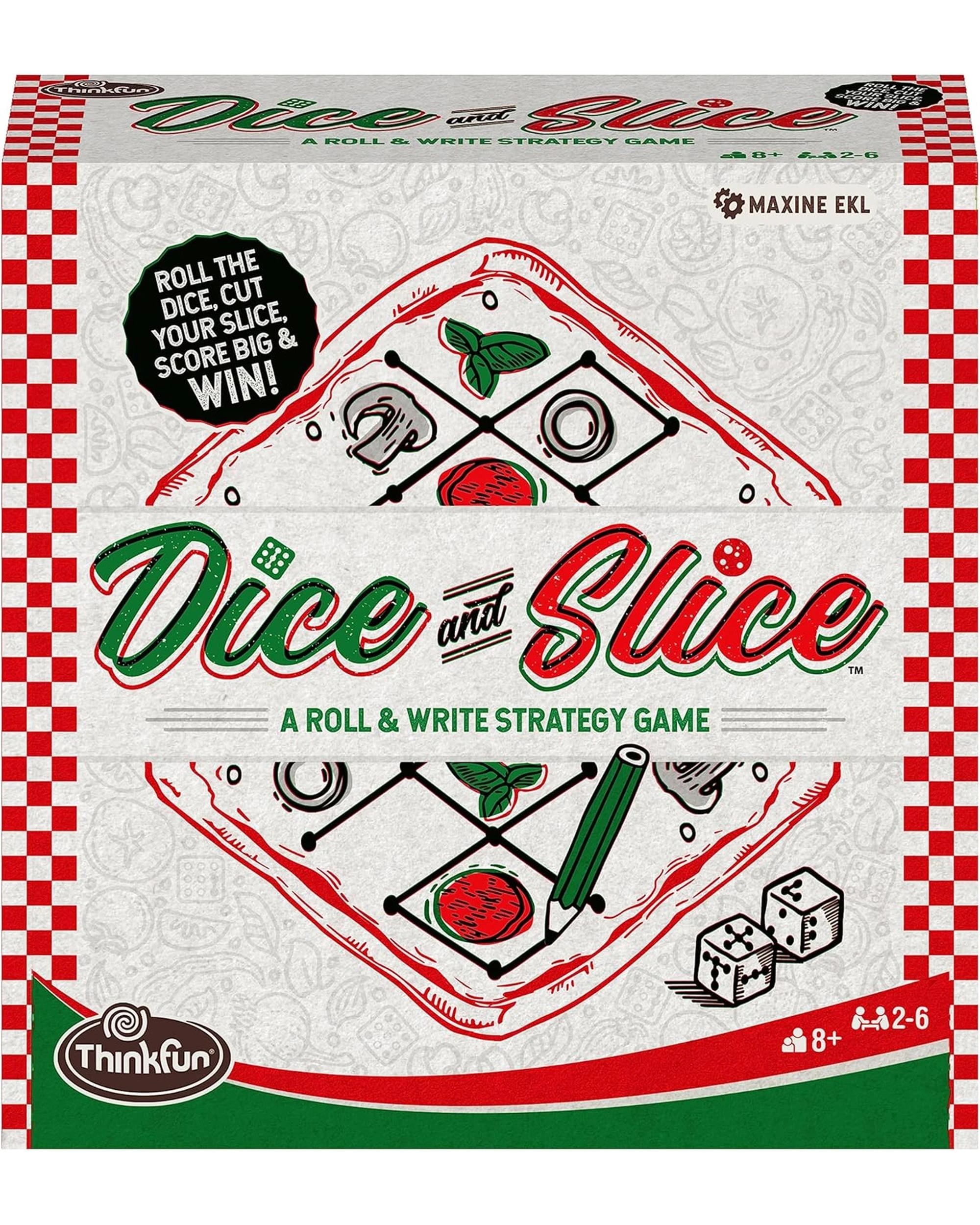 1 ThinkFun Dice and Slice, 1 of 6