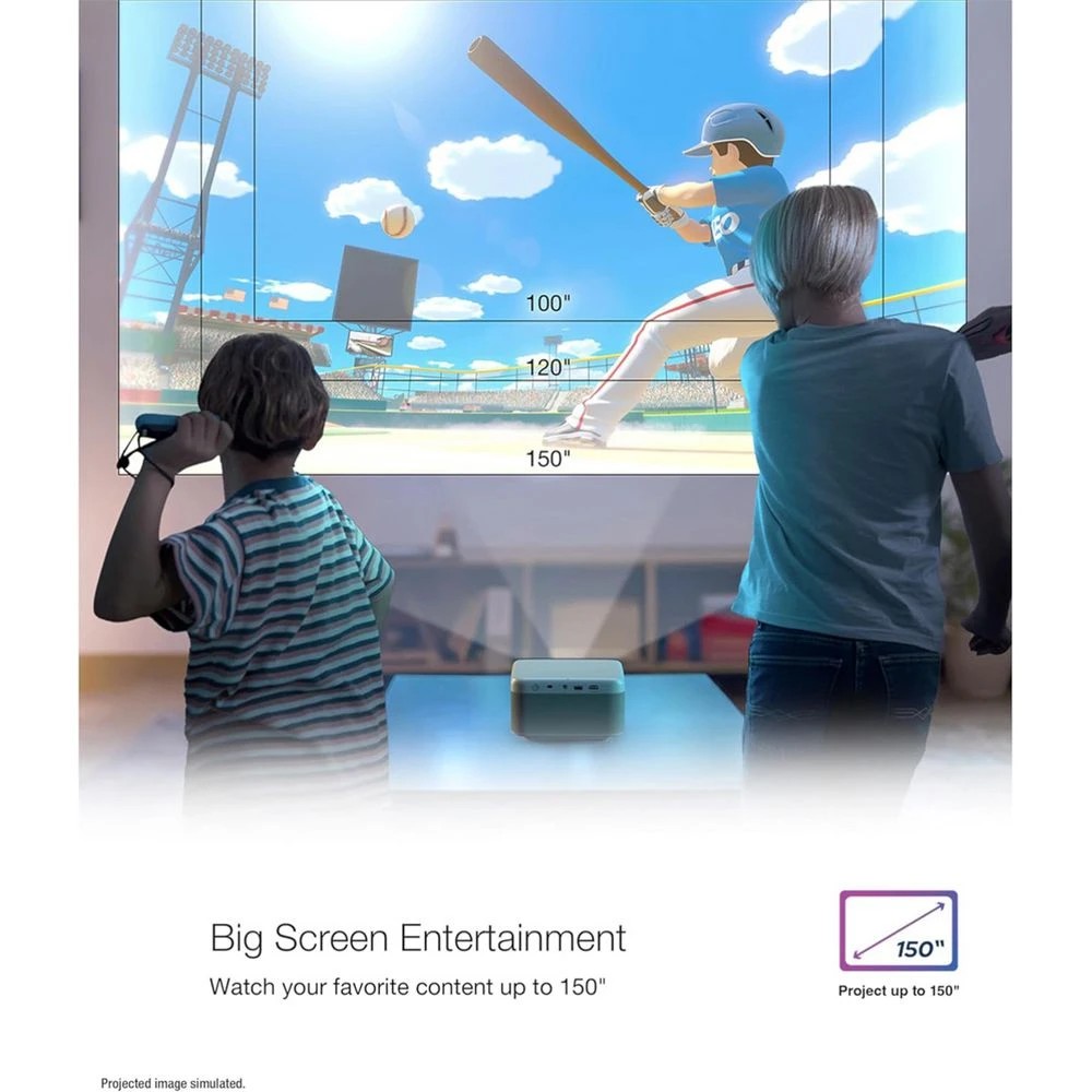 10 Epson EF-21W FHD Google TV 3LCD Projector Warm White, 10 of 10