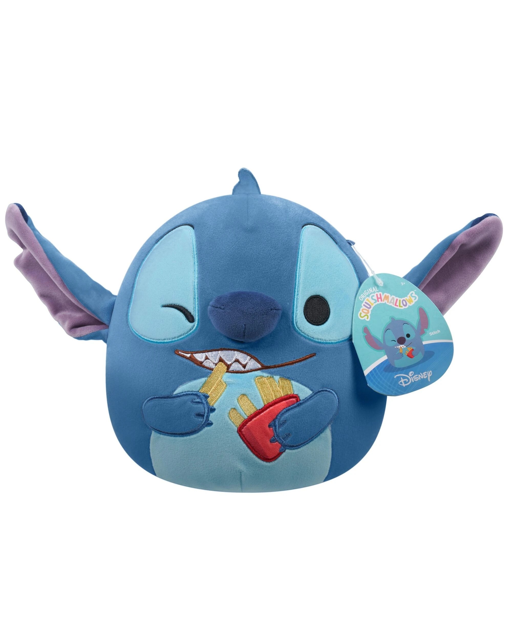 1 Squishmallows Disney Stitch With Fries 10 inch Plush, 1 of 5