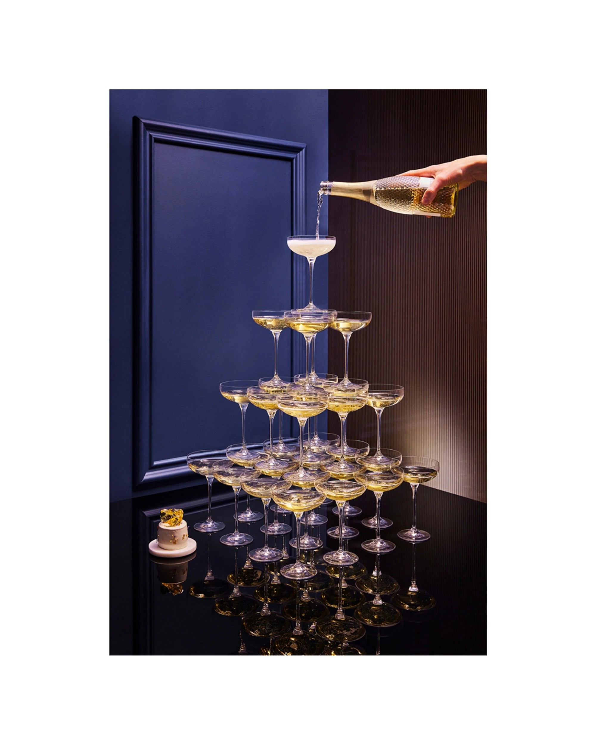 9 Krosno Harmony 6-Piece Stemmed Coupe Champagne Glasses 240ml - Plain, 9 of 9