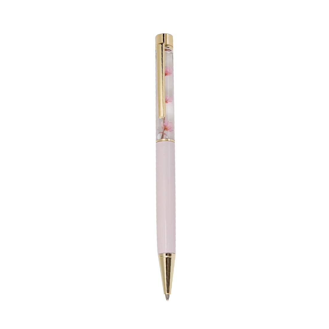 2 Metal Pen Floating Flower - Pink, 2 of 6