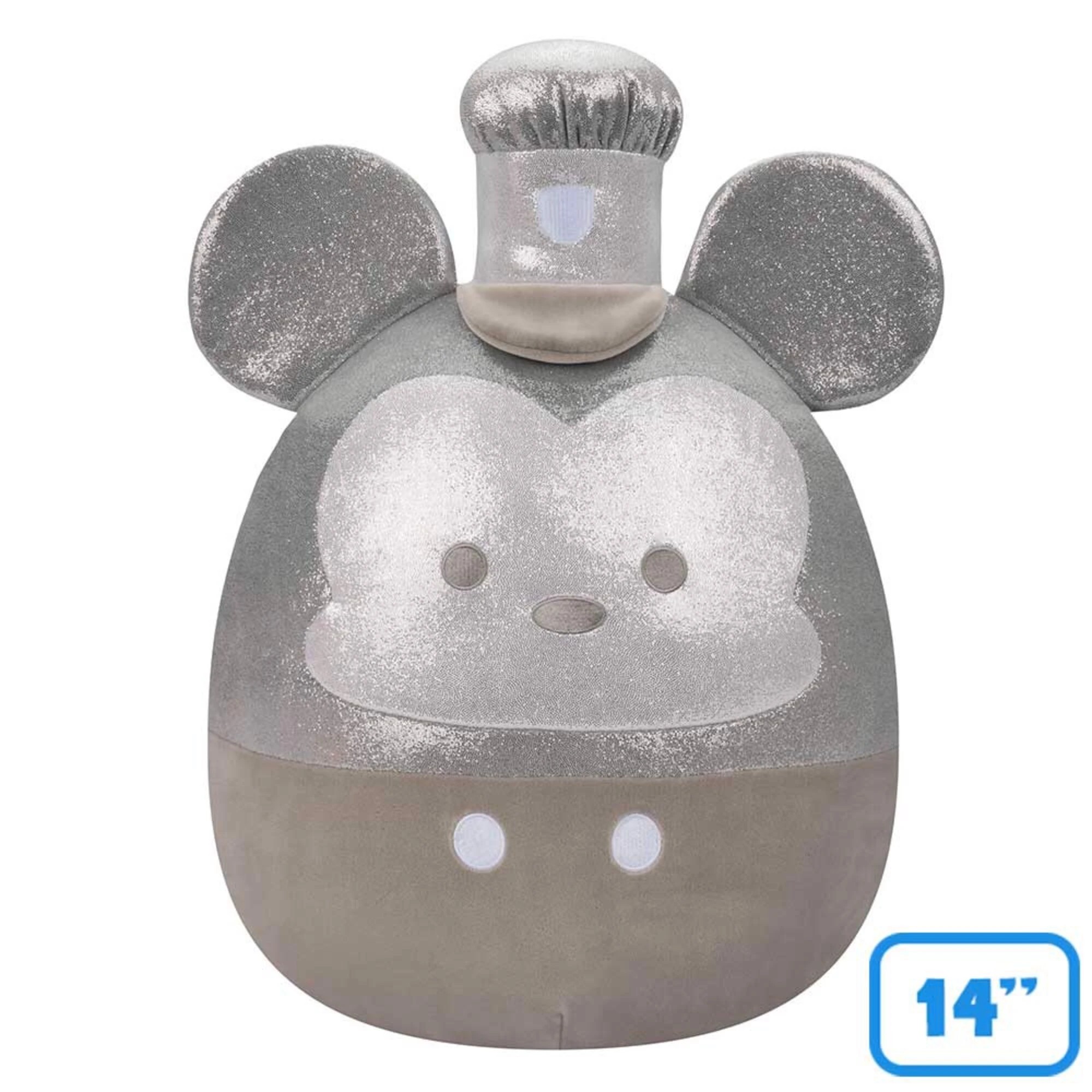 1 Disney - Mickey Mouse - Disney 100 Steamboat Willie Mickey Mouse 14" Plush - Multi, 1 of 2