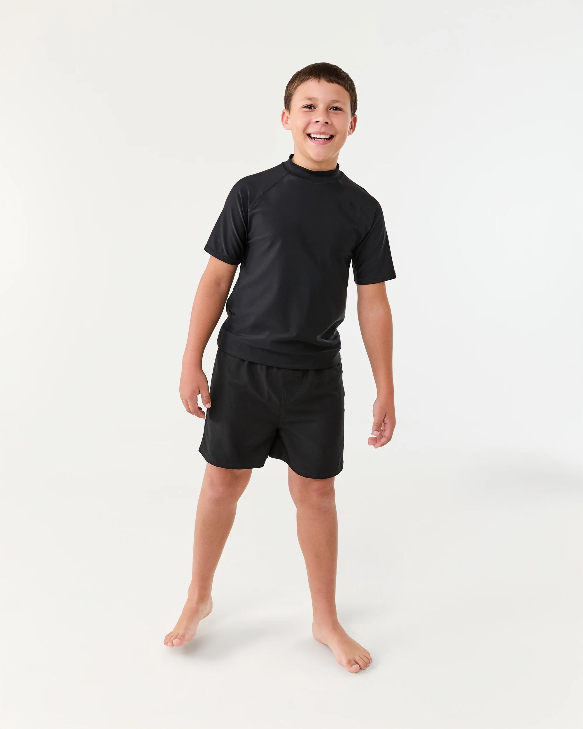 4 Basic Swim Shorts Black, 4 of 5