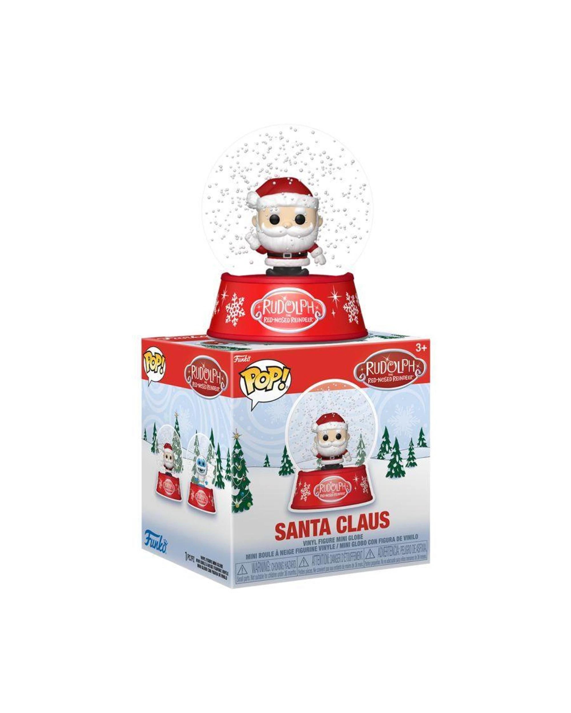 Rudolph The Red Nose Reindeer Mini Glitter Globes Funko POP! Vinyl ...