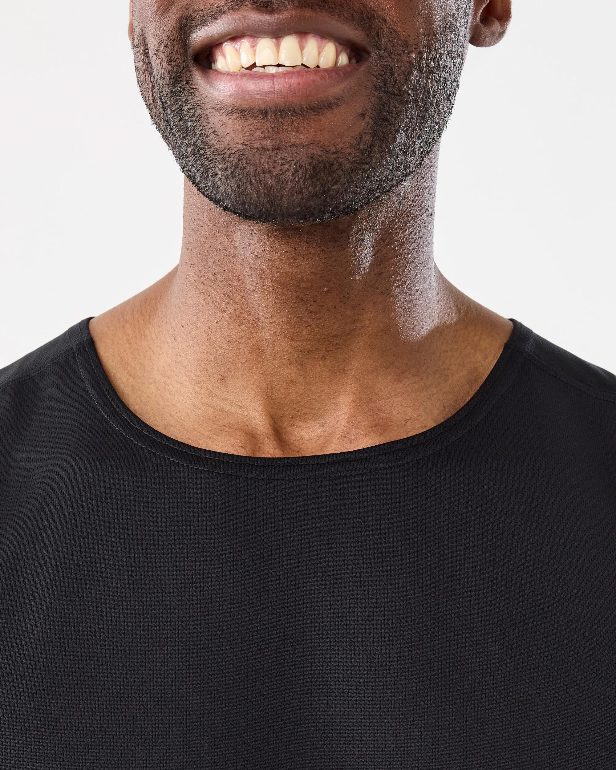 5 Active Mens Mesh Muscle Black, 5 of 7