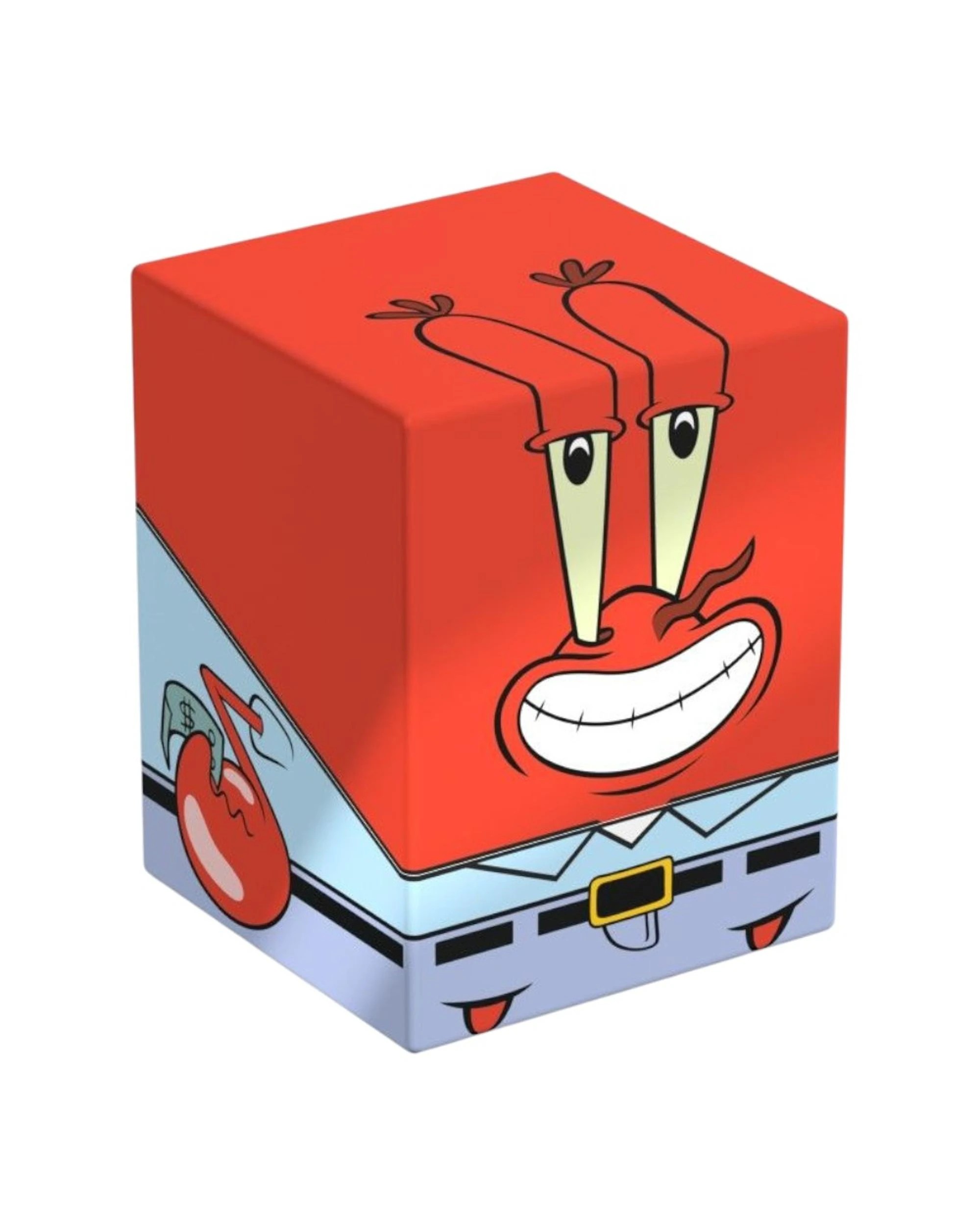 1 Ultimate Guard Squaroes Spongebob Squarepants Mr Krabs Squaroe Deck Box, 1 of 3