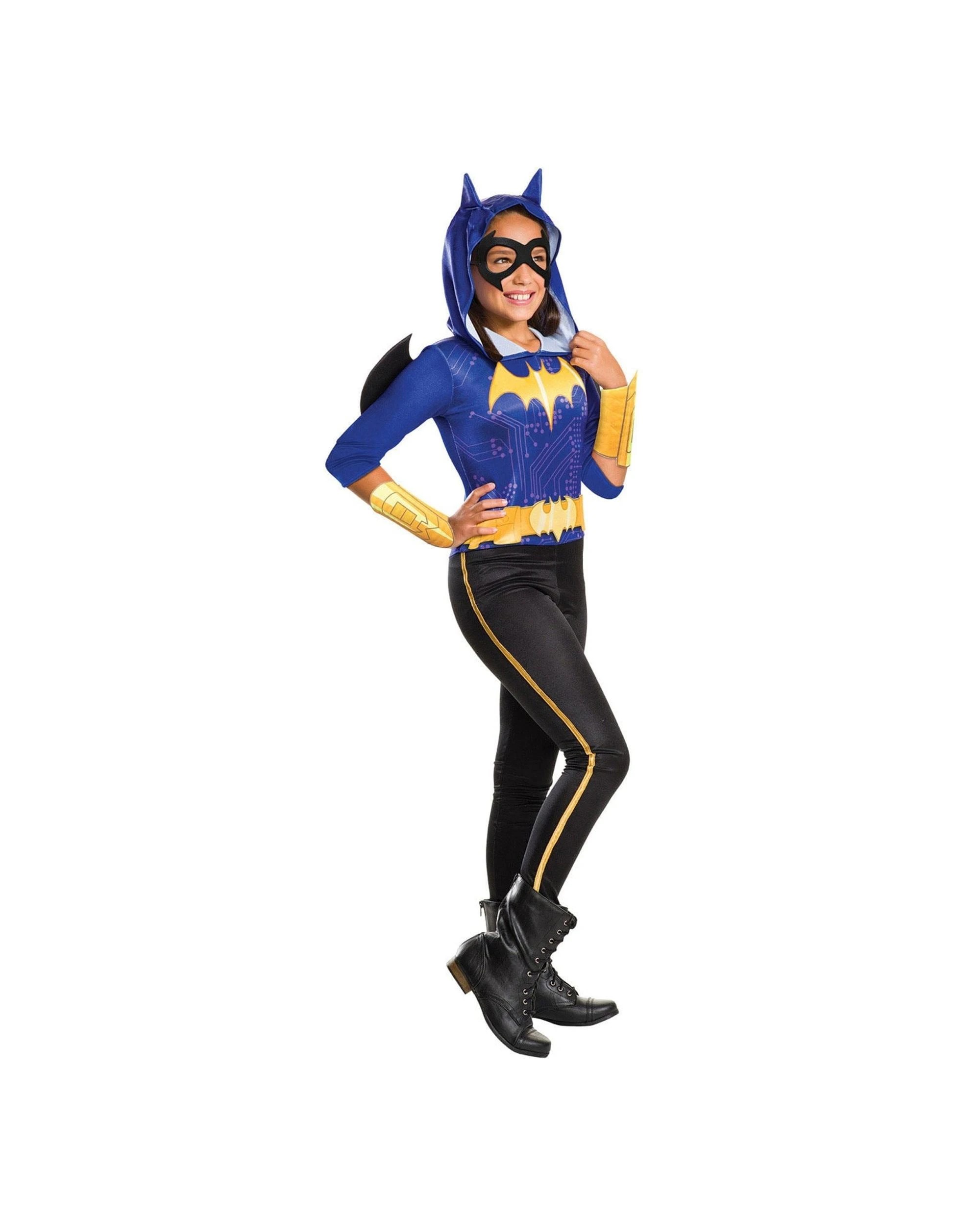 1 DC Superhero Girls Batgirl Classic Costume Size 6-8 Years, 1 of 1