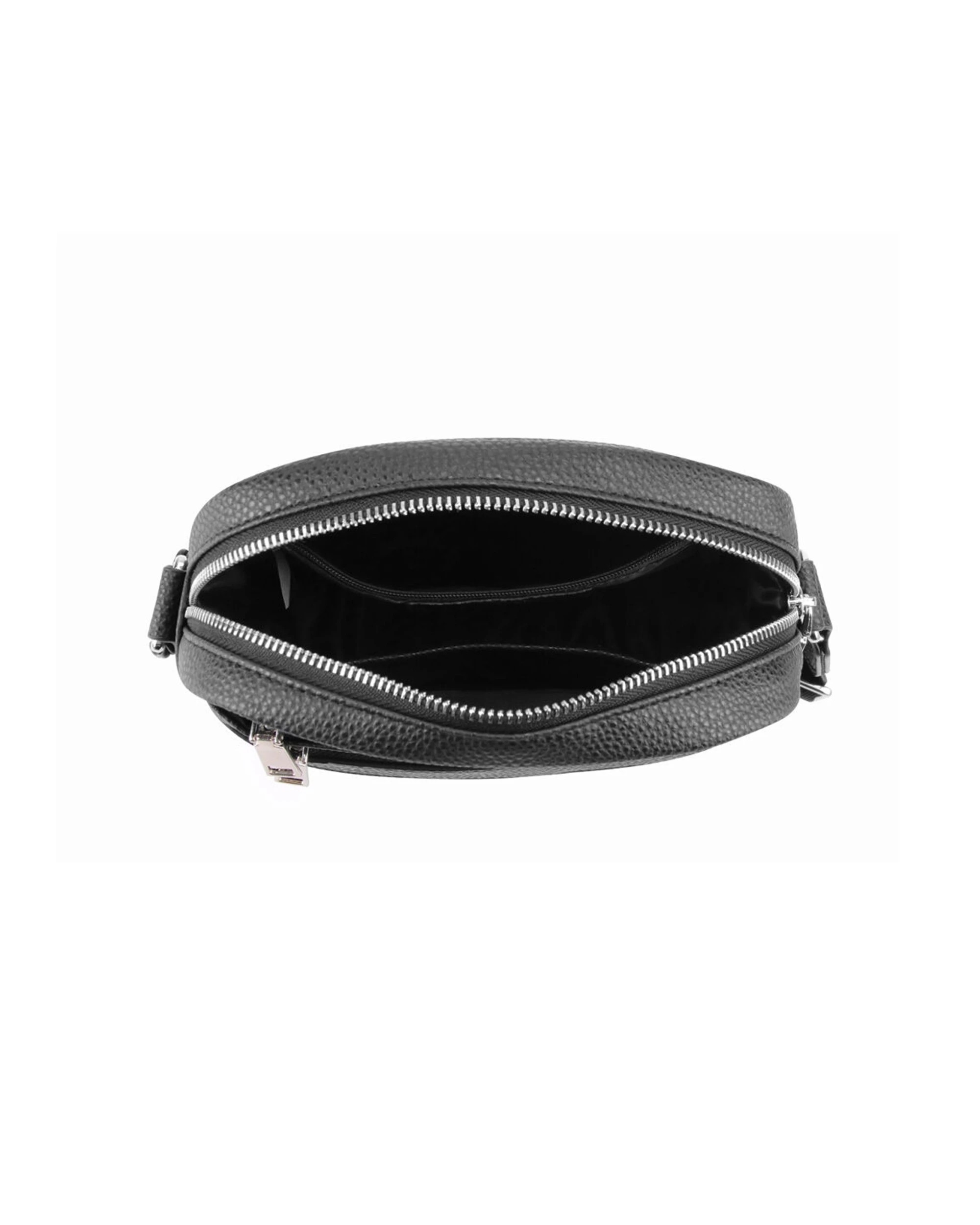 5 Mens Republic Deluxe Stylish Cross Body Sleek Bag Sling Travel Compact Func - Black, 5 of 5