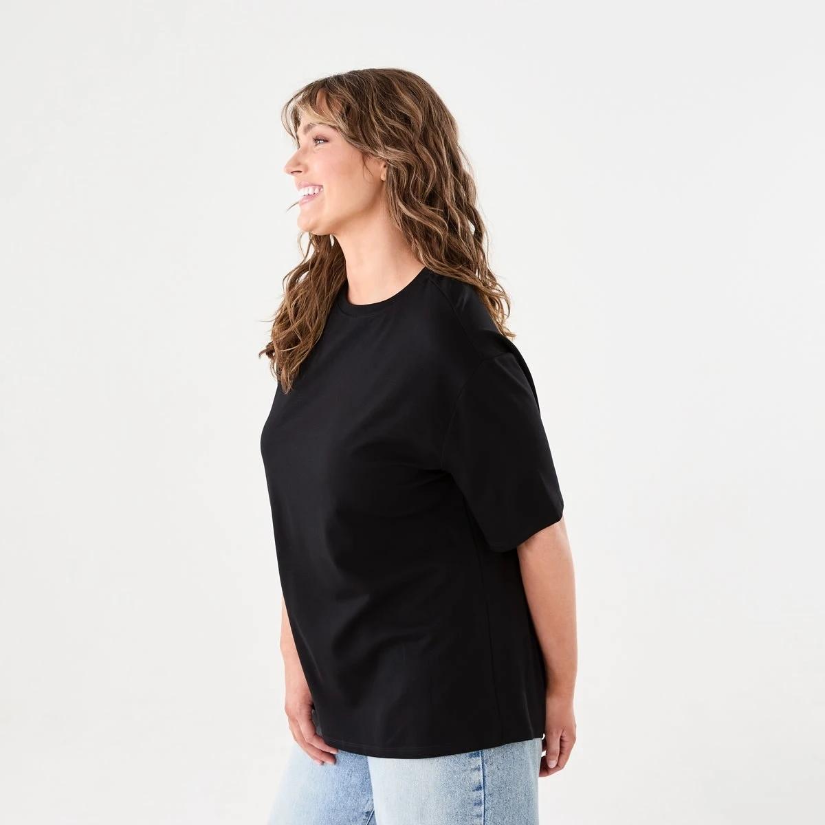 2 Short Sleeve Elevated T-shirt Black, 2 of 5