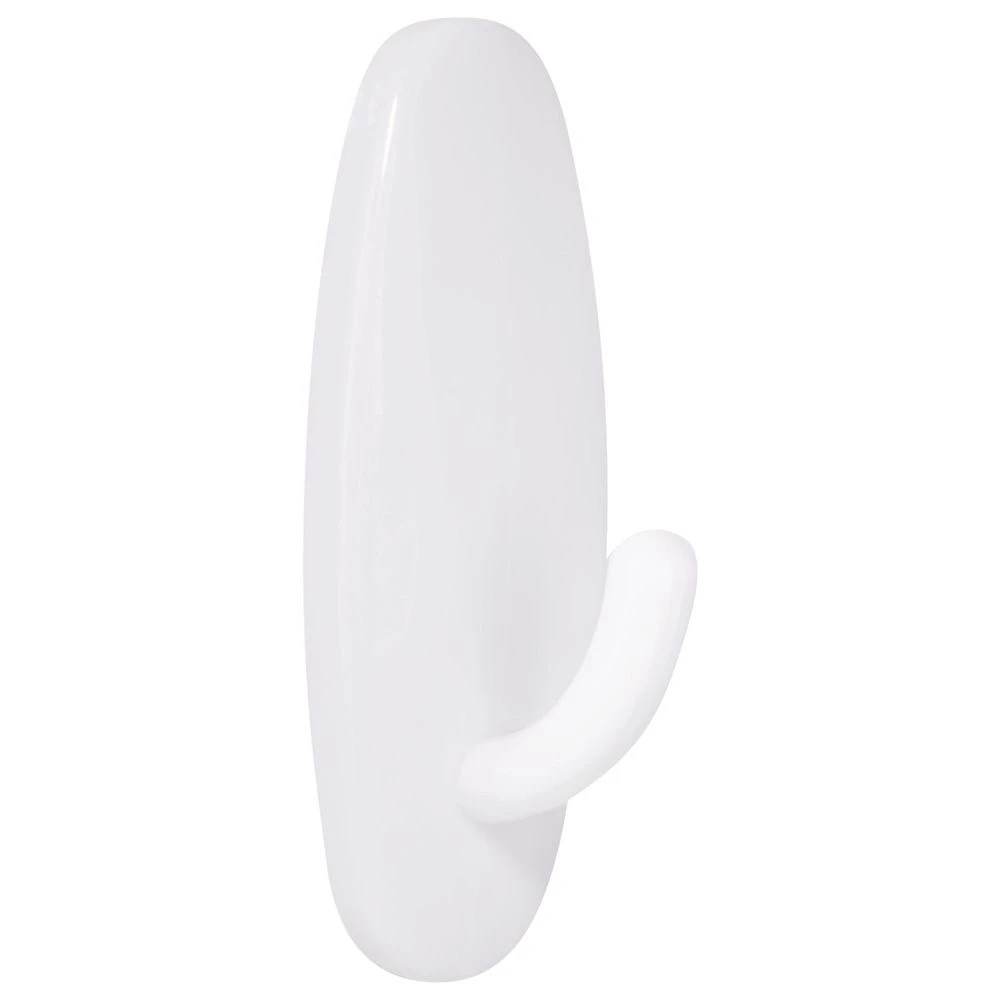 2 Scotch Medium 2kg Wire Hook Oval White 3 Pack, 2 of 3