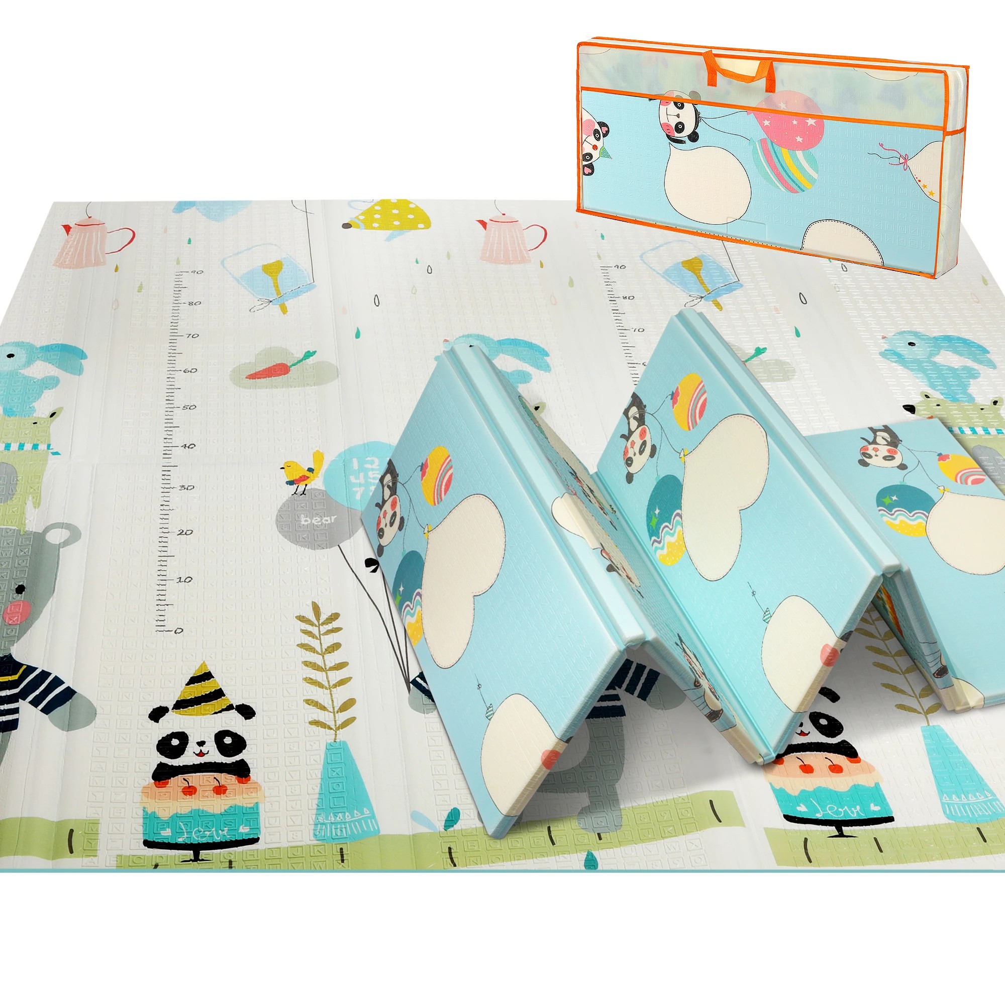 2 Bopeep Kids Play Mat Foldable 180cx200cx1.5cm, 2 of 6