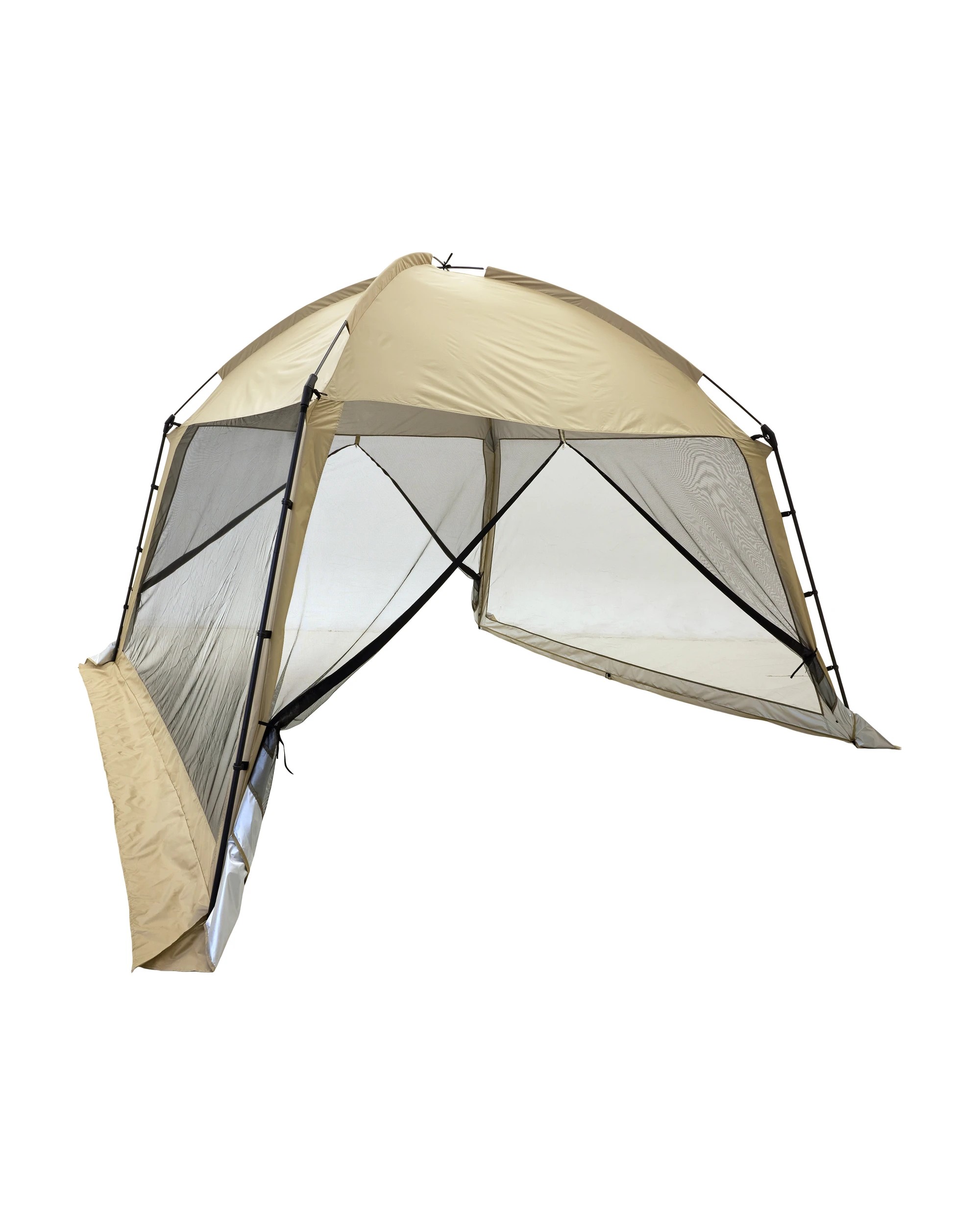 6 Screen Shelter - Beige, 6 of 10