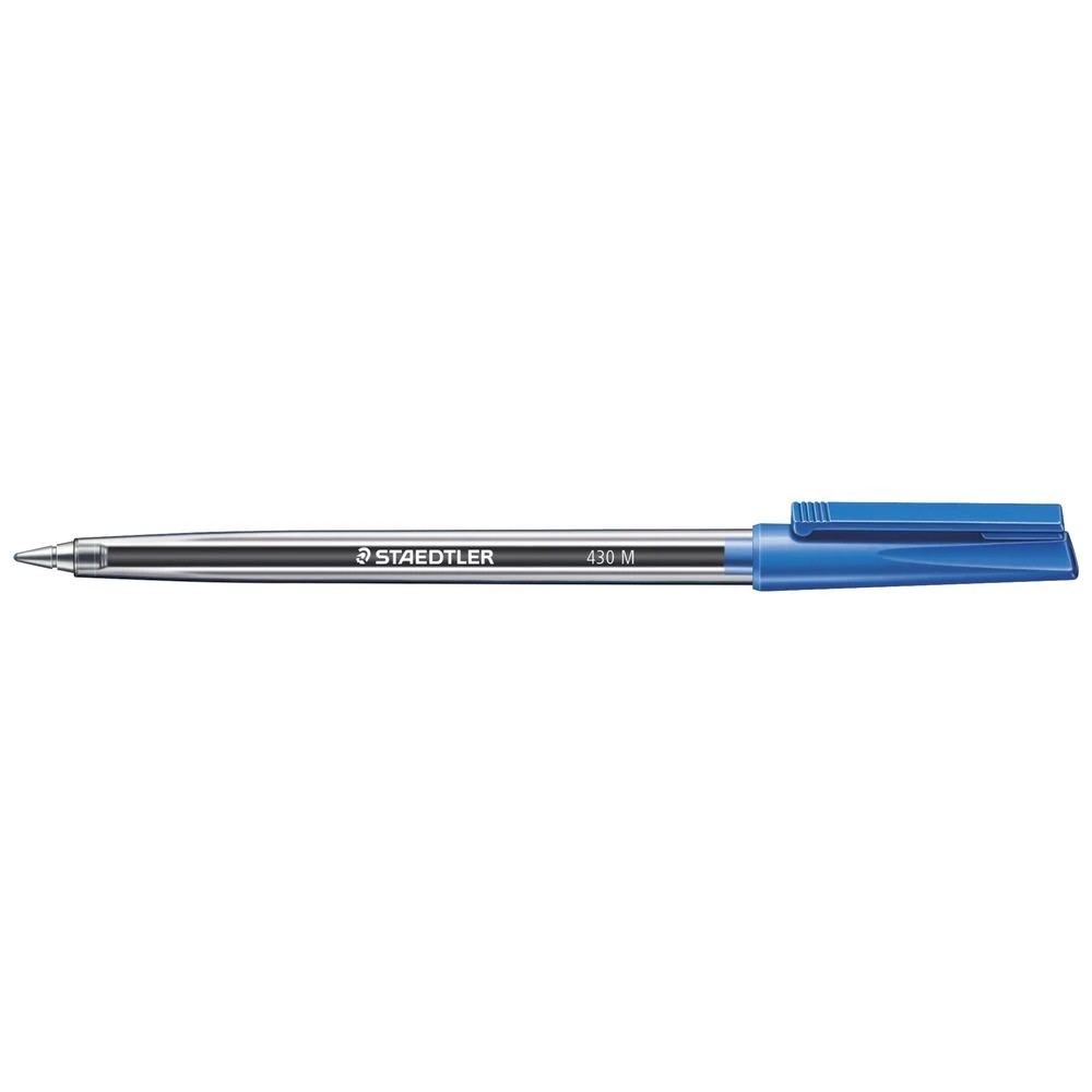 2 Staedtler 430 Medium Ballpoint Pens Assorted 5 Pack, 2 of 4