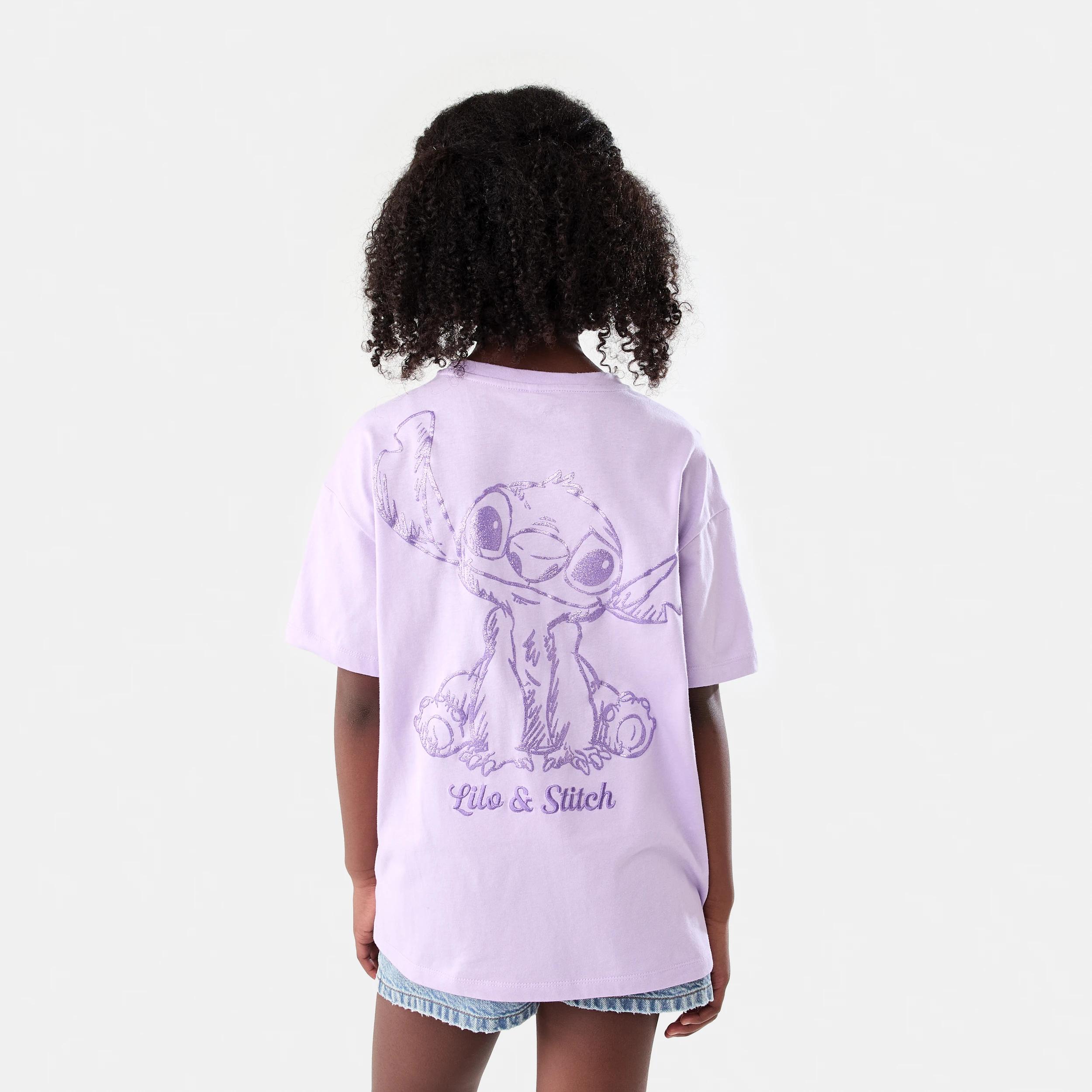2 Disney Lilo & Stitch License Oversized T-shirt Stitch Tee, 2 of 7