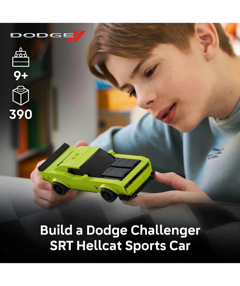 3 LEGO Speed Champions Dodge Challenger SRT Hellcat Sports Car 77237, 3 of 10