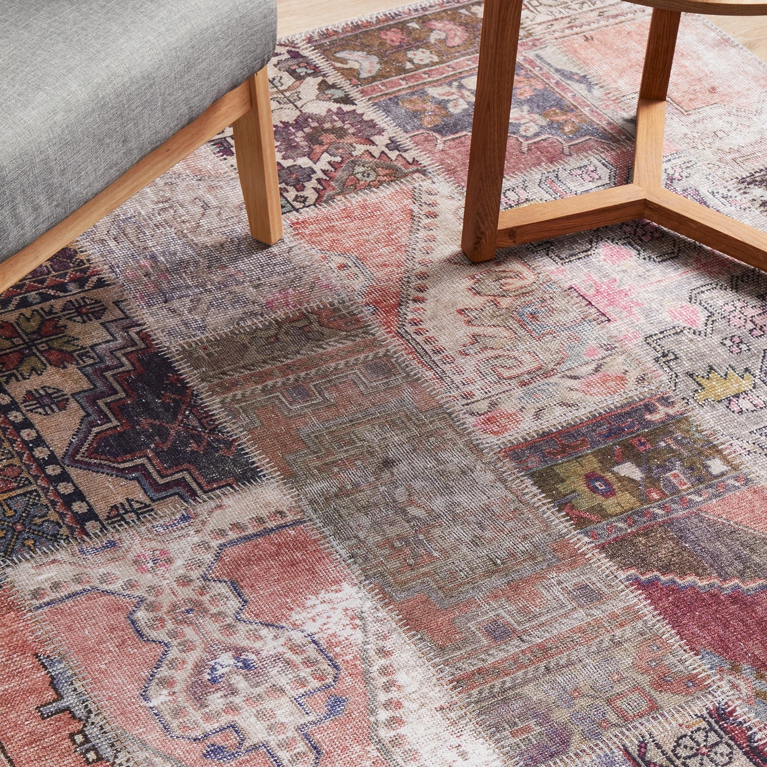 6 Common Ground Rugs Bazaar 178 320x230cm - Extra Large Floor Rug - Beige, 6 of 9
