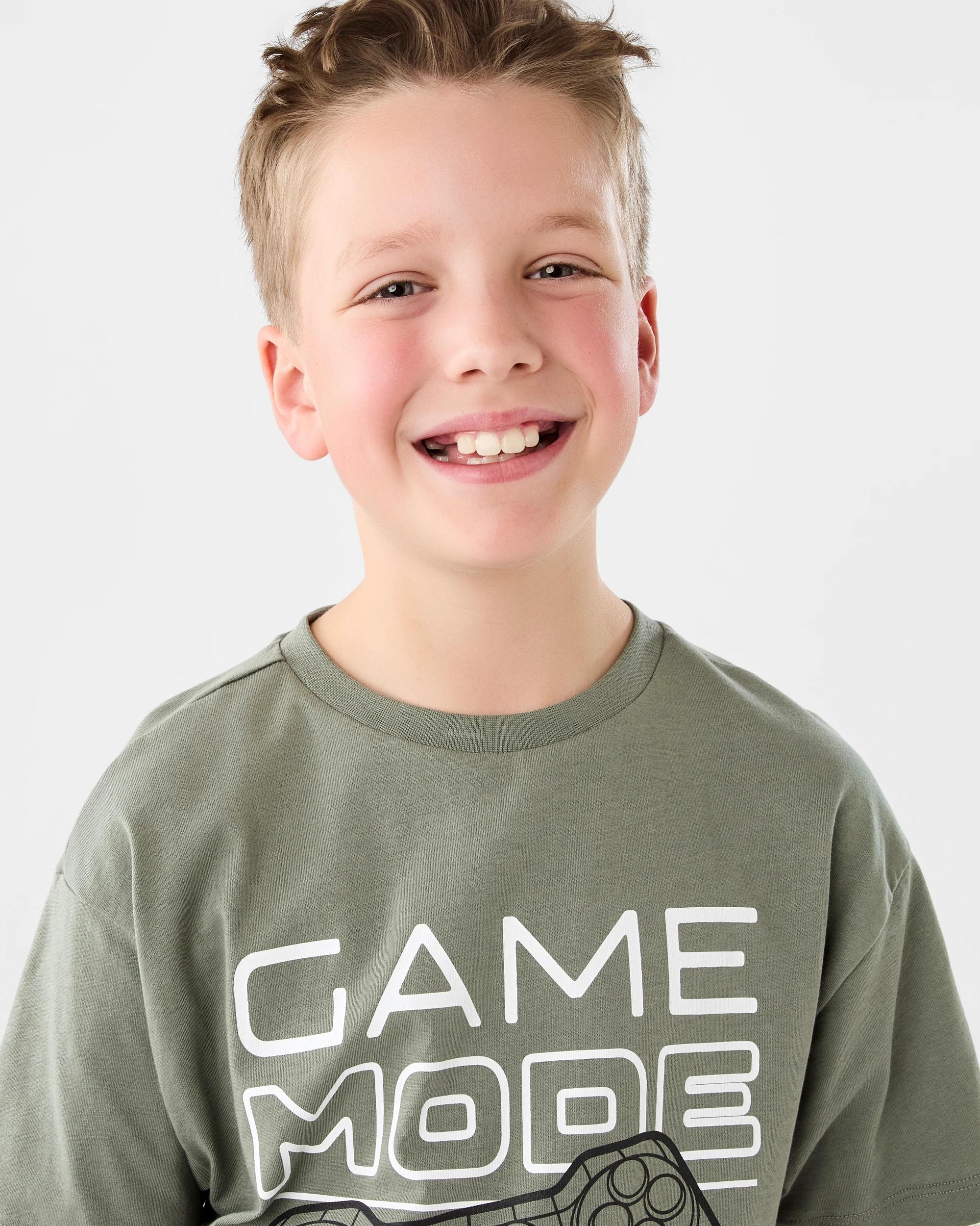 3 Short Sleeve Print T-shirt Grn Gaming, 3 of 6