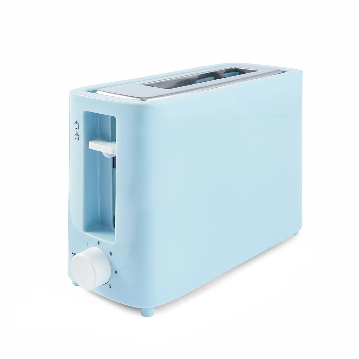 3 Mini Single Toaster - Blue, 3 of 8