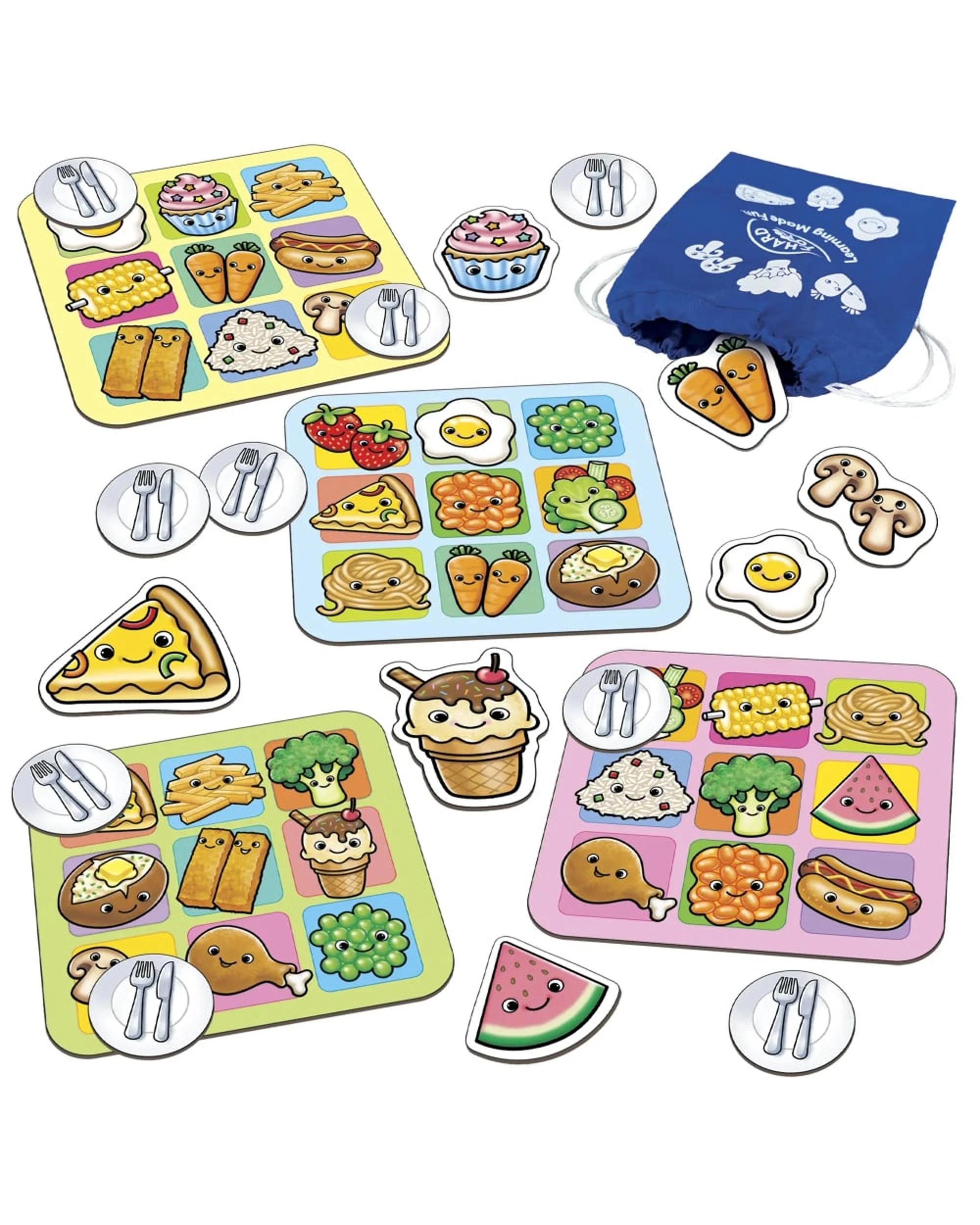 2 Orchard Toys Fun Food Bingo Board Game, 2 of 3