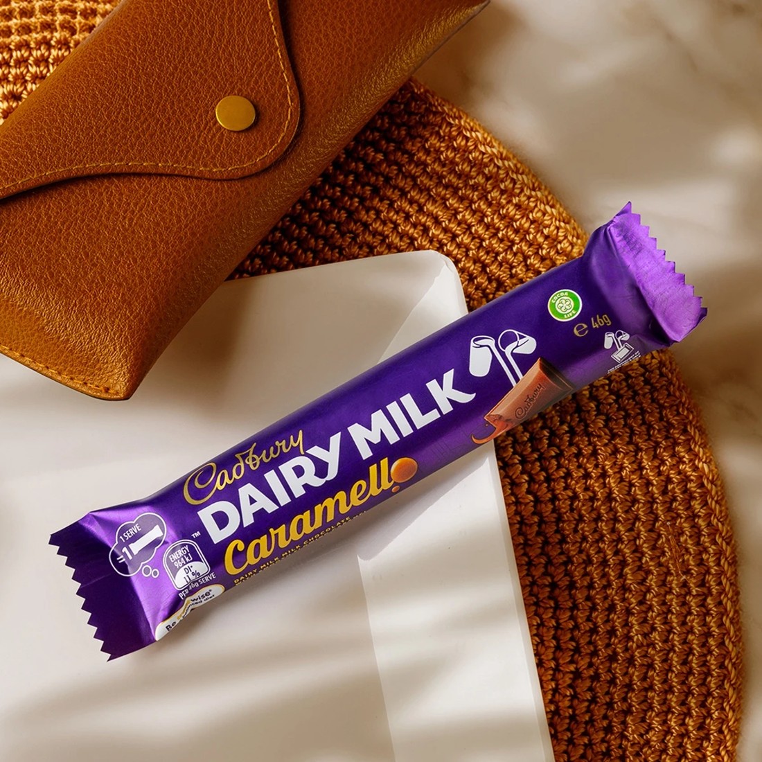 3 Cadbury Dairy Milk Caramello Bar 46g, 3 of 3