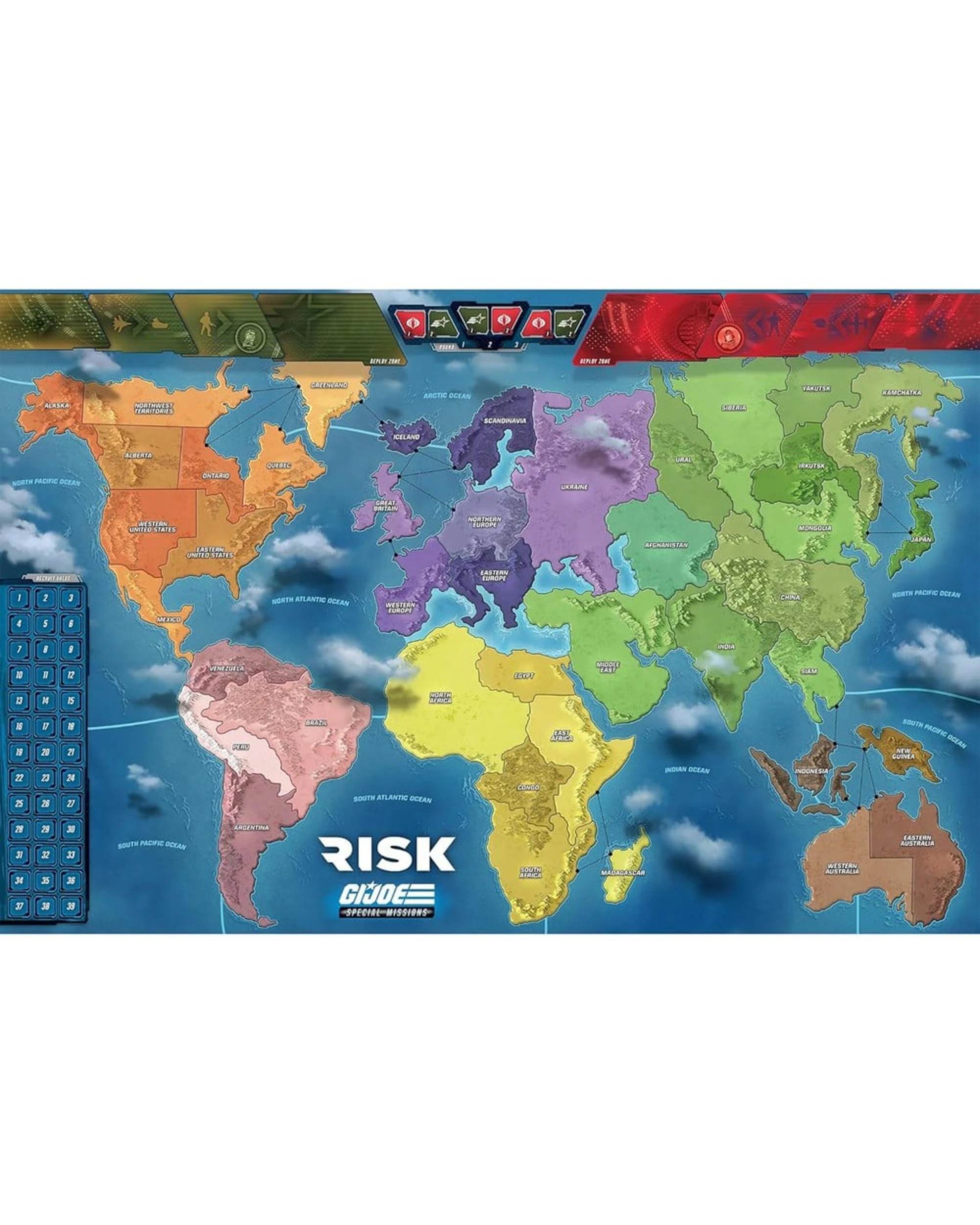 2 Risk G.I. Joe: Special Missions Board Game, 2 of 5