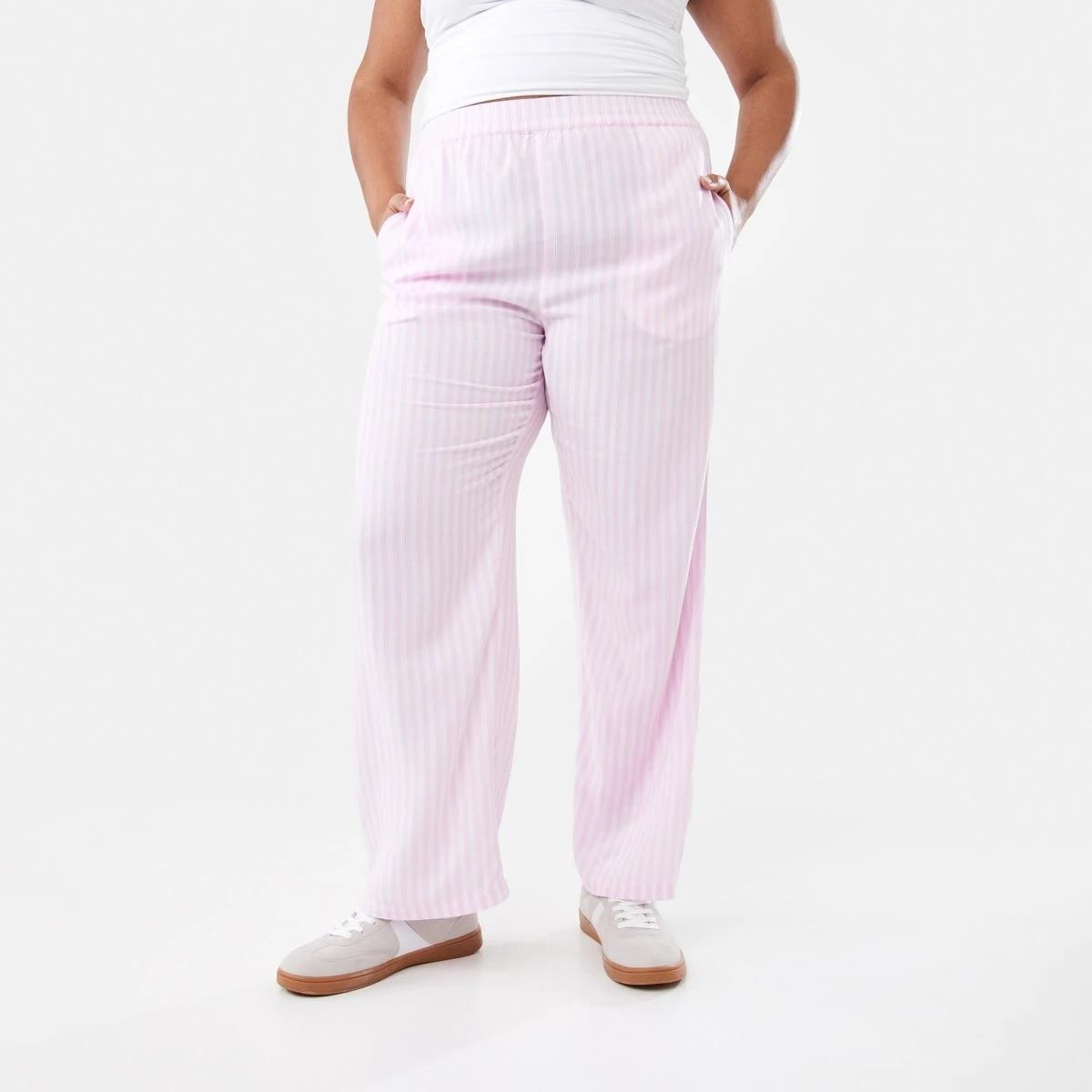 3 Relaxed Pants Pink Strp, 3 of 9