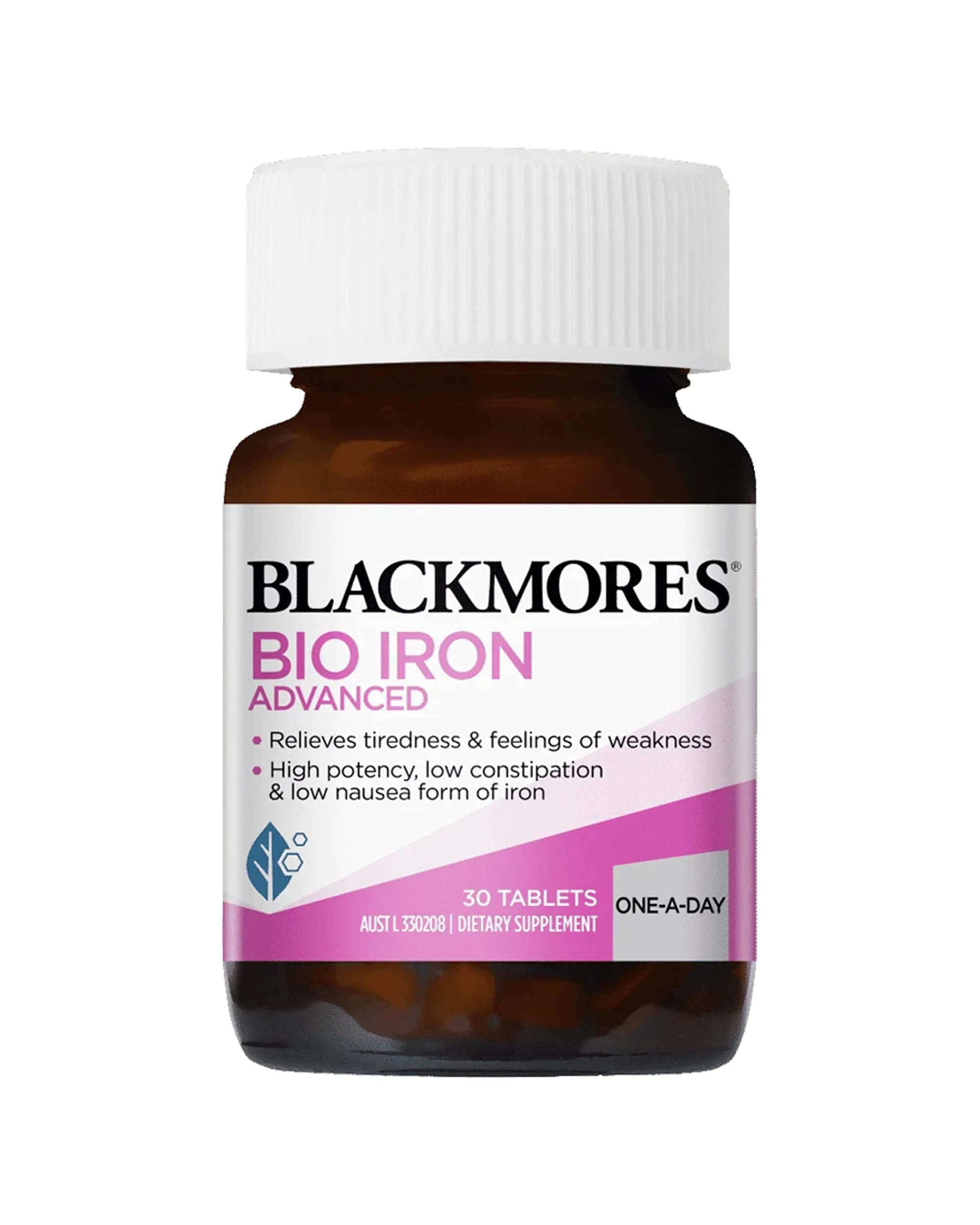 1 Blackmores 30pc Bio Iron Advanced Tablets Easy Absorb Dietary Supplement, 1 of 8