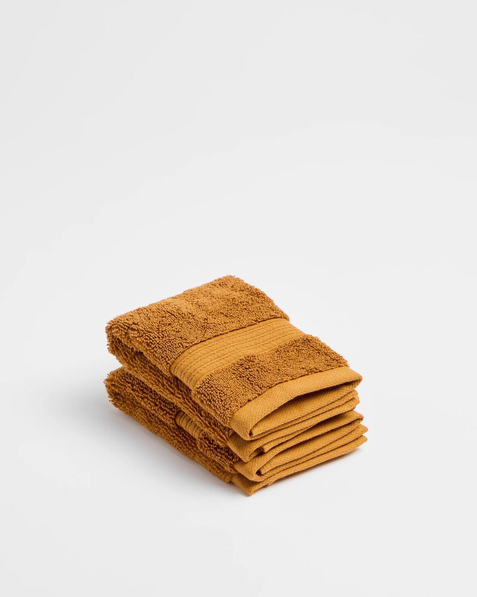 1 Target Egyptian Cotton Pile Face Washers 2 Pack
 - Orange, 1 of 6