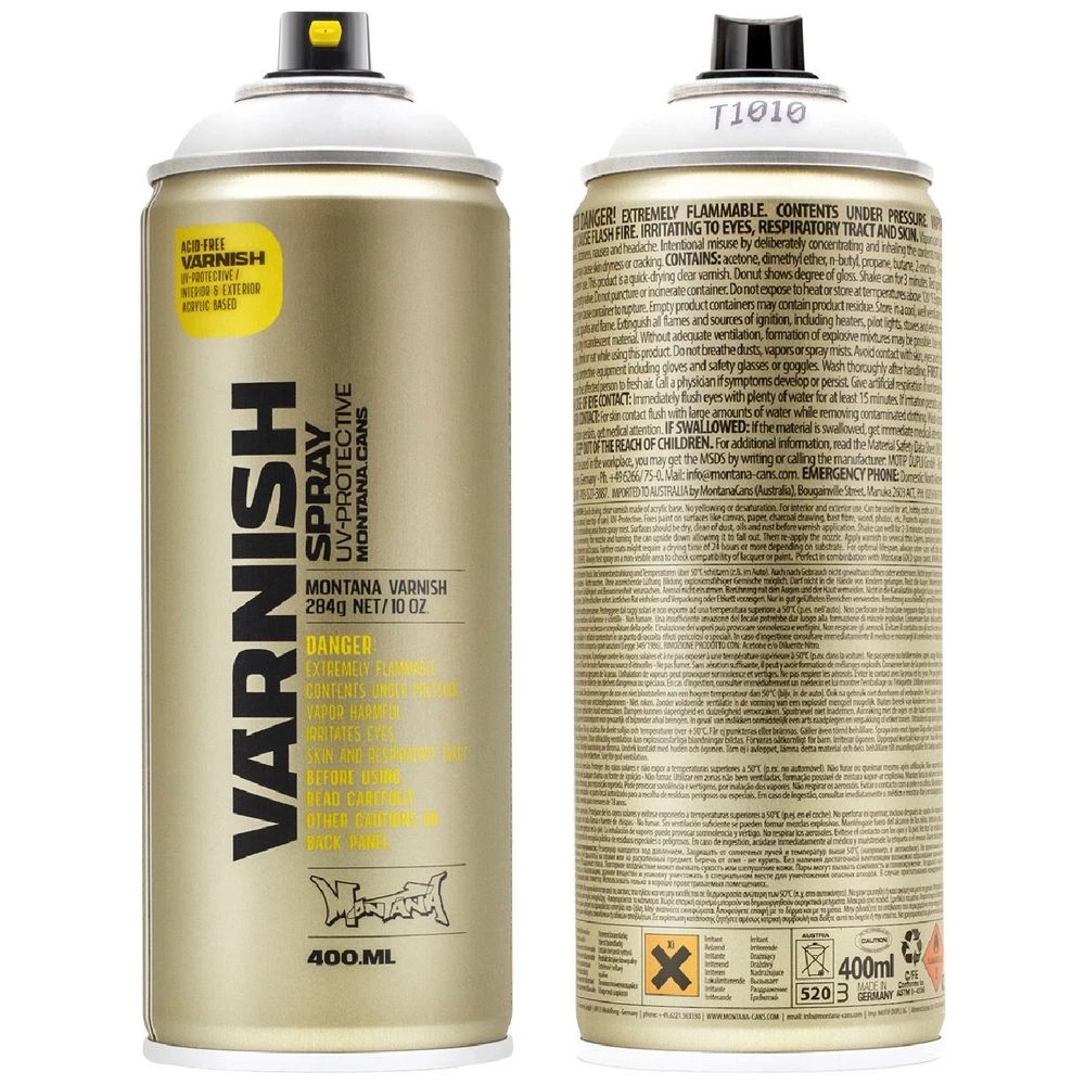 1 Montana GOLD Spray Paint 400mL Varnish Matte, 1 of 1