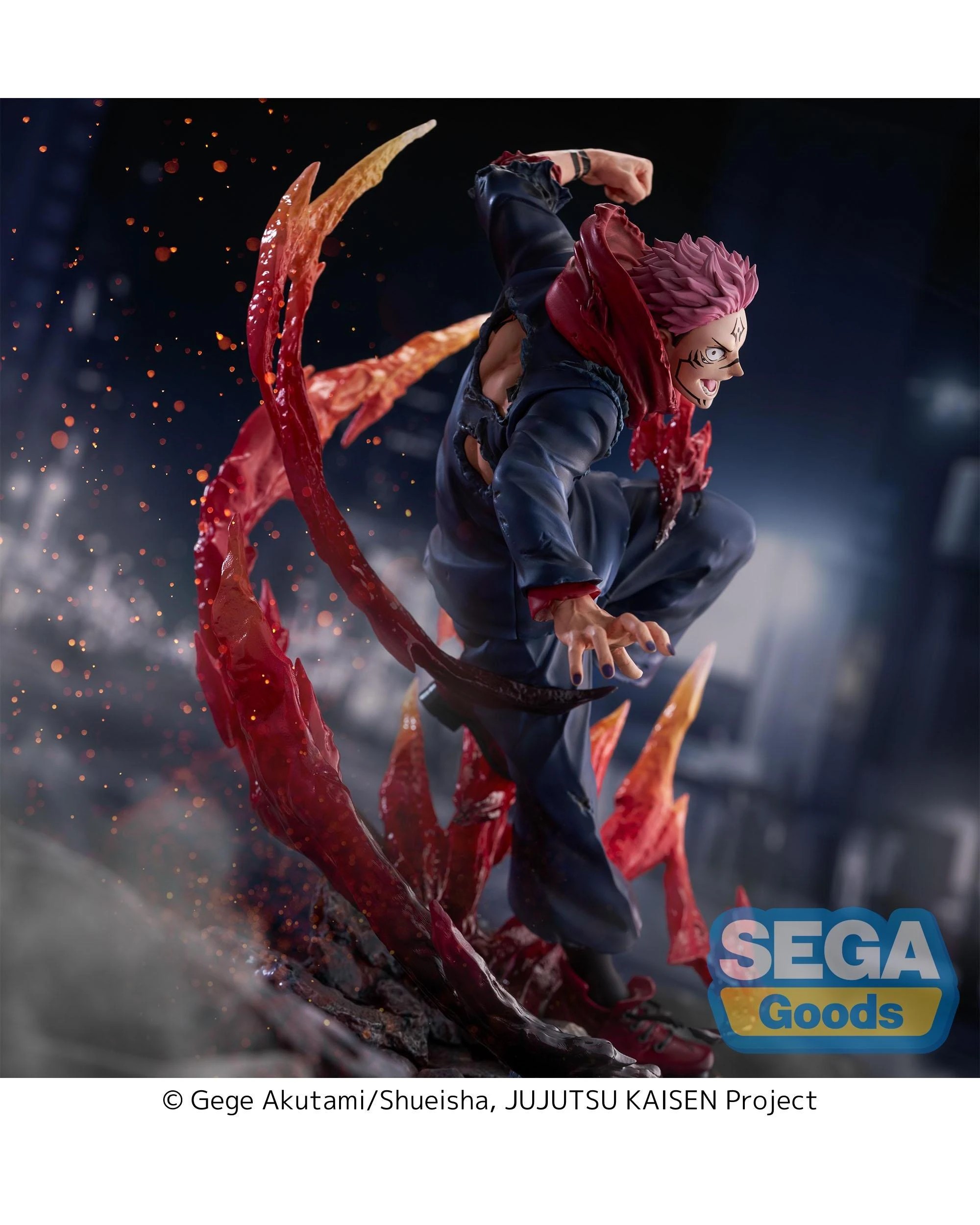 5 SEGA FiGURiZMa Jujutsu Kaisen Sukuna Figure, 5 of 8