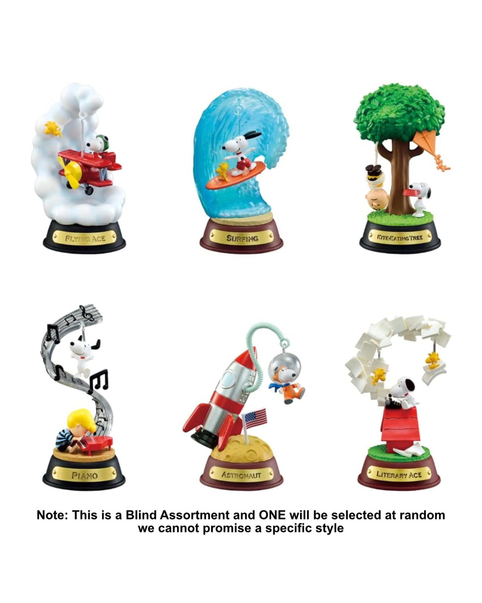 2 Re-Ment Snoopy Swing Ornament Mini Figure Blind Box, 2 of 3