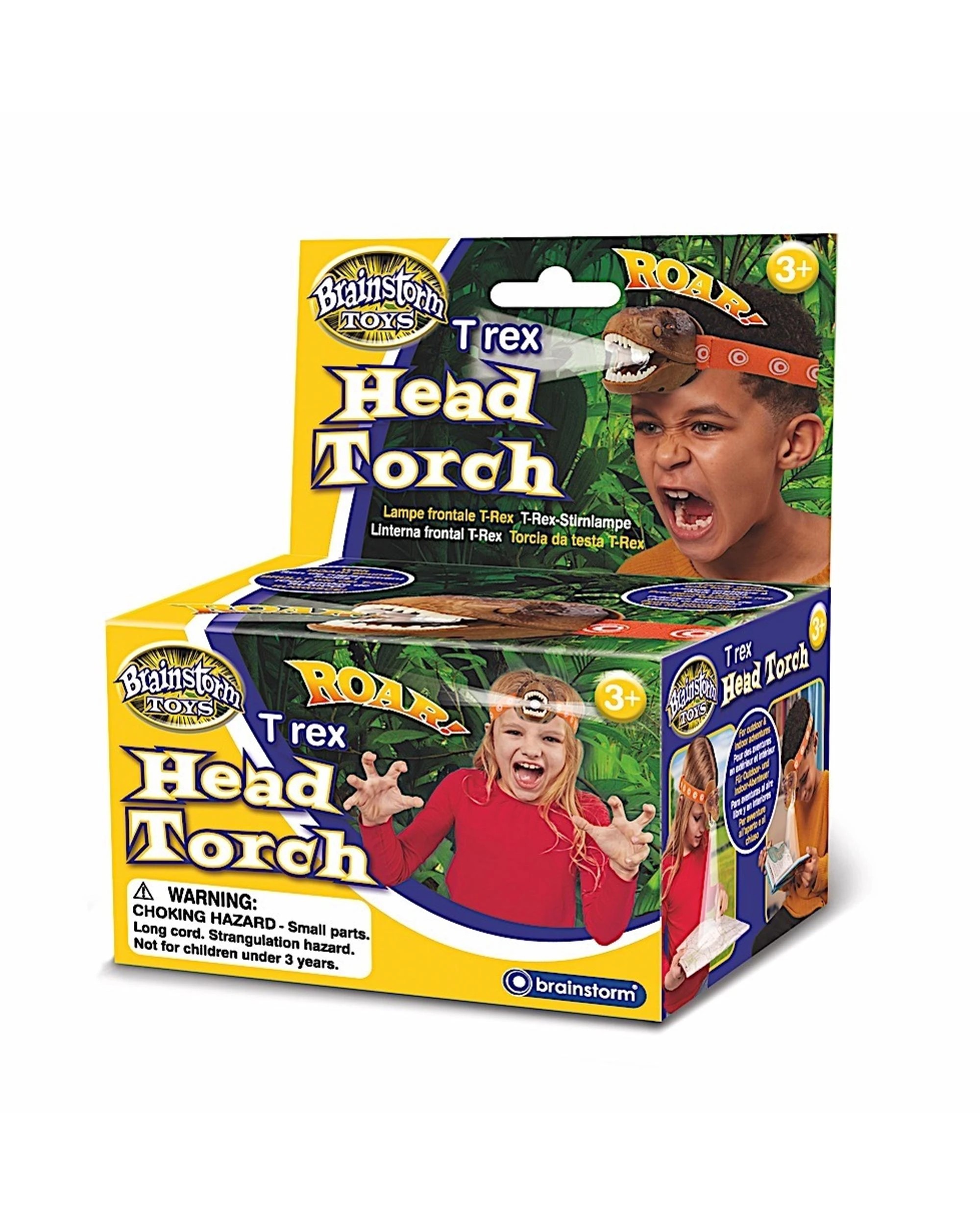 1 Brainstorm T Rex Head Torch, 1 of 6