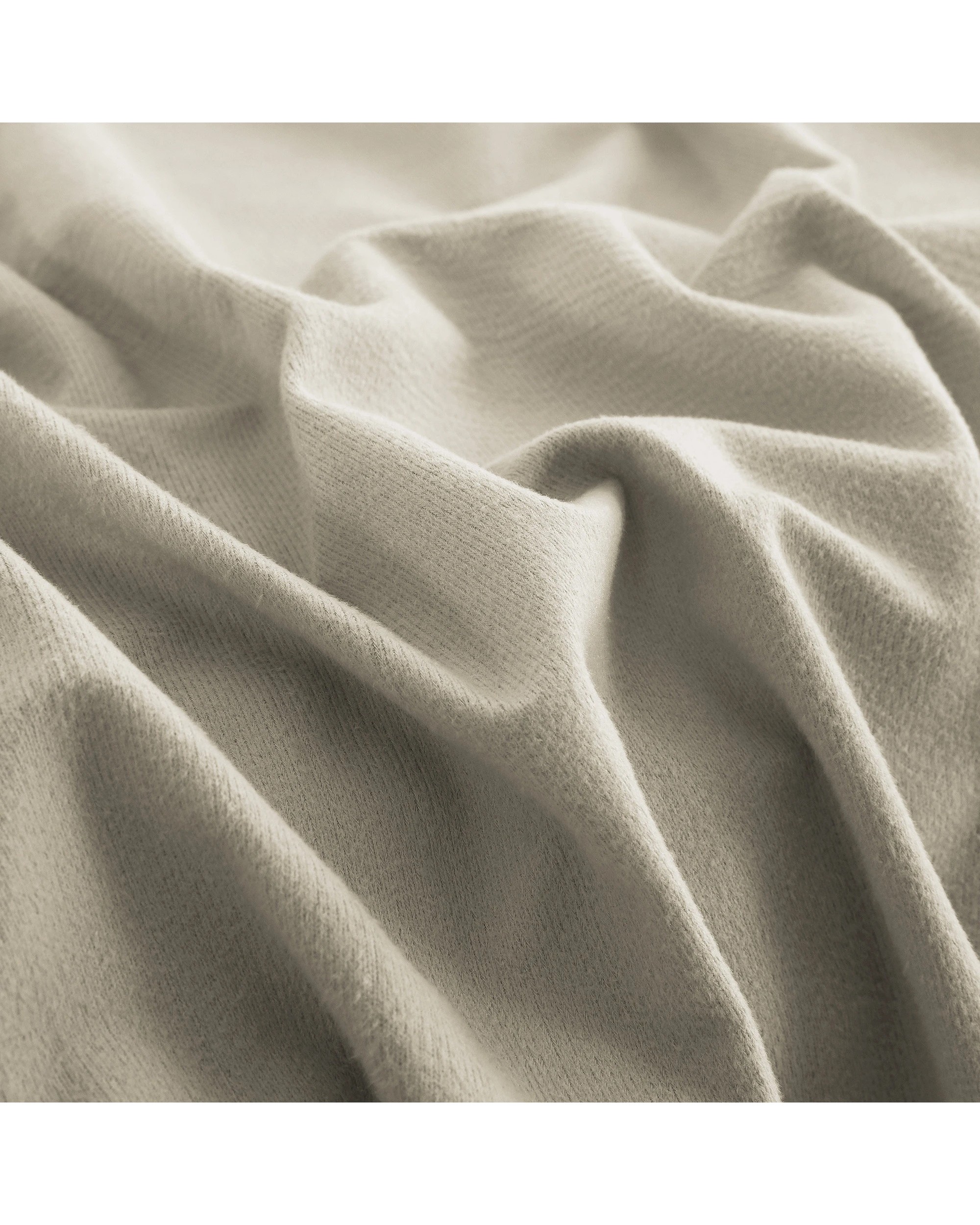 5 Dreamaker Micro Flannel Sheet Set - King Bed - Stone, 5 of 9