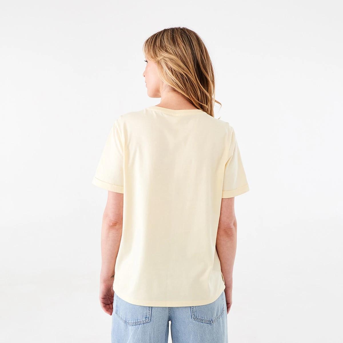 3 Short Sleeve Australian Cotton T-shirt Fln Yellow, 3 of 6