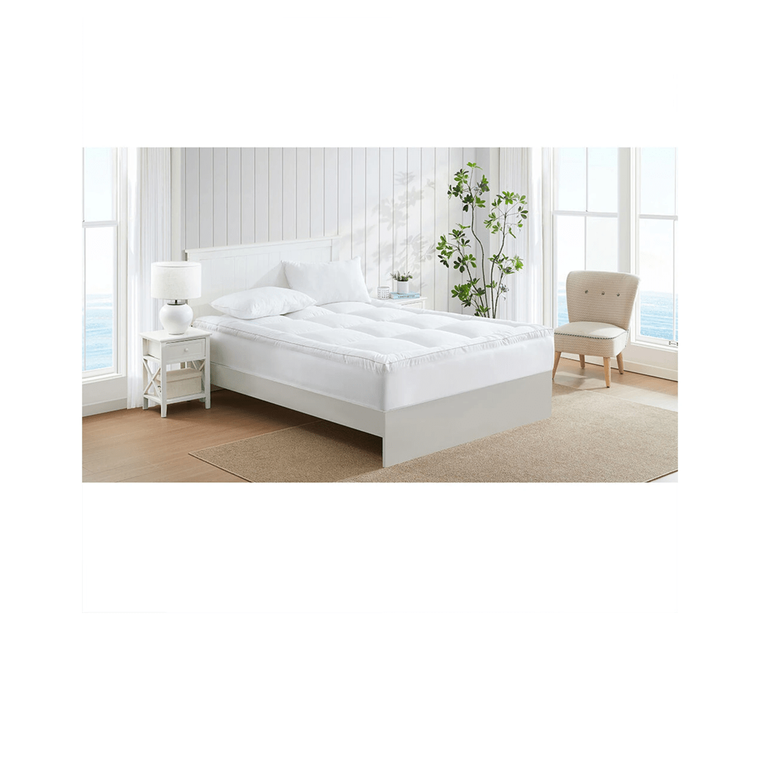 4 Ardor 2000GSM Mattress Topper Quilted - Double Bed, 4 of 4