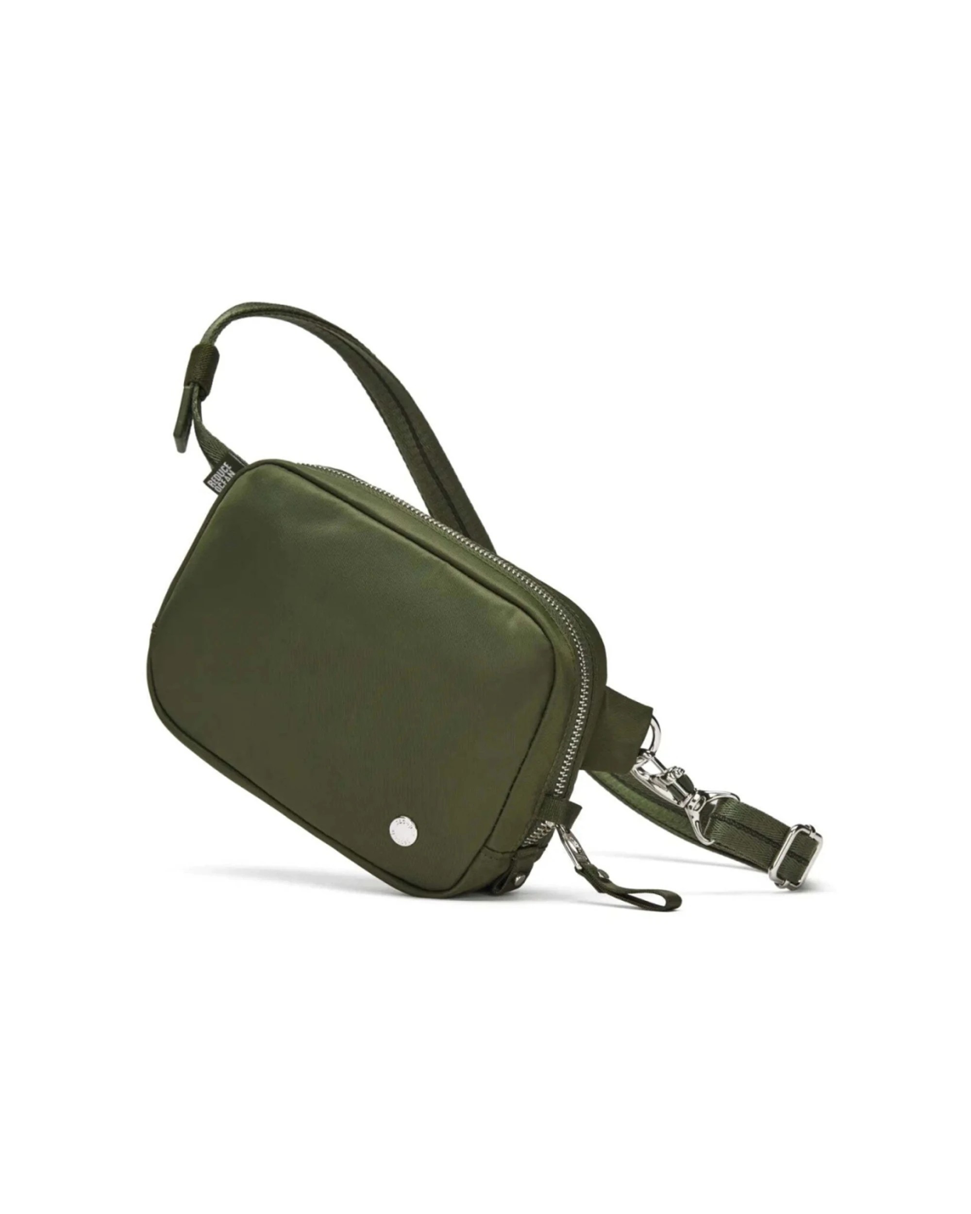 3 Pacsafe W Anti-Theft RFID Blocking Slashguard Micro Travel Sling Bag Olive - Green, 3 of 6