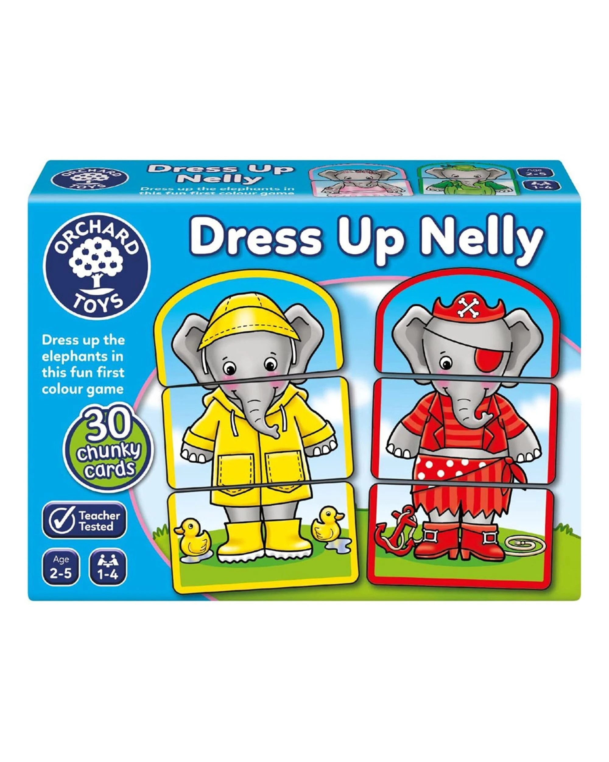 1 Orchard Toys Dress Up Nelly Board Game, 1 of 1